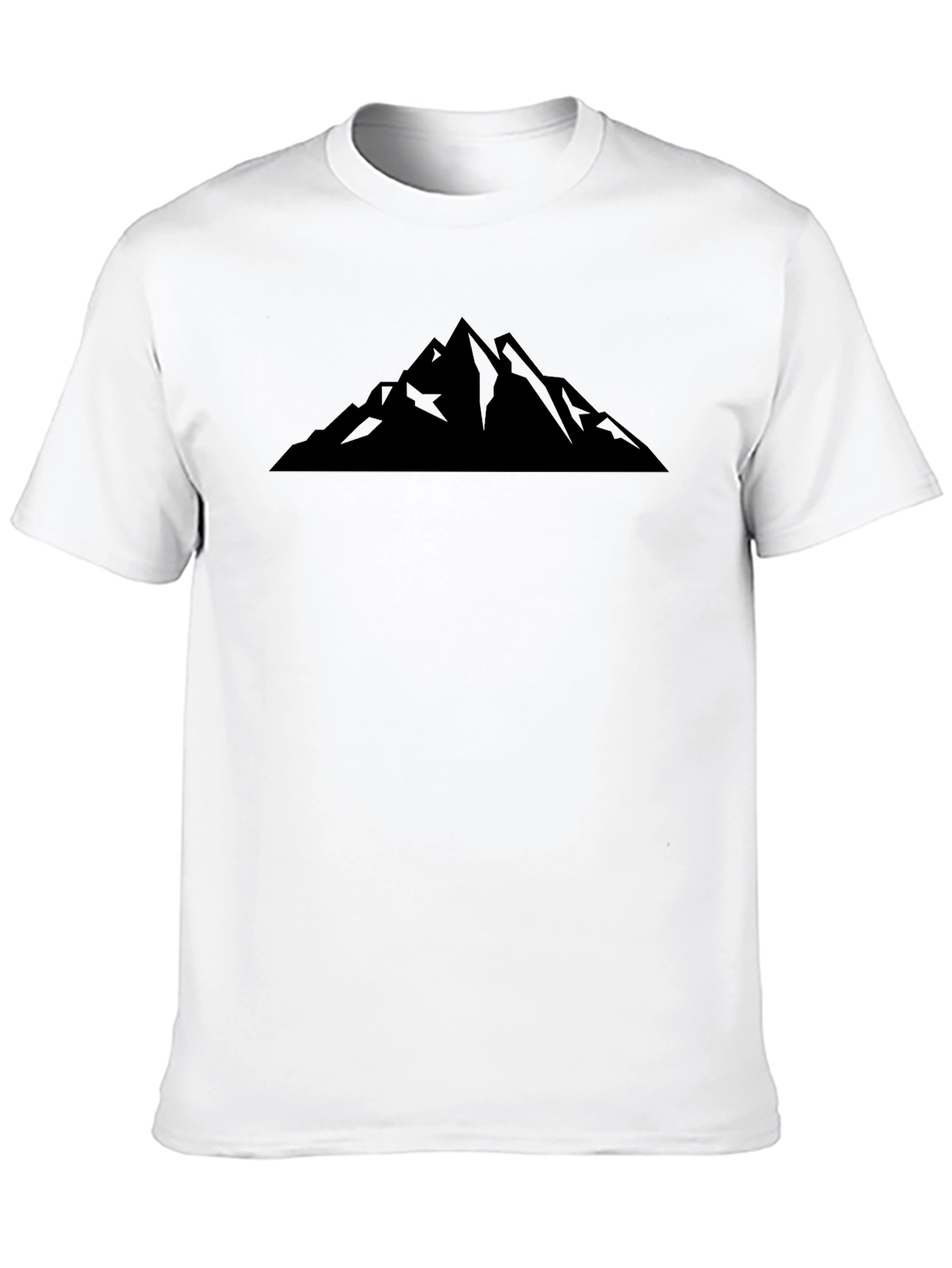 Black Black Mountain Graphic Tee - Men's Crew Neck view 10