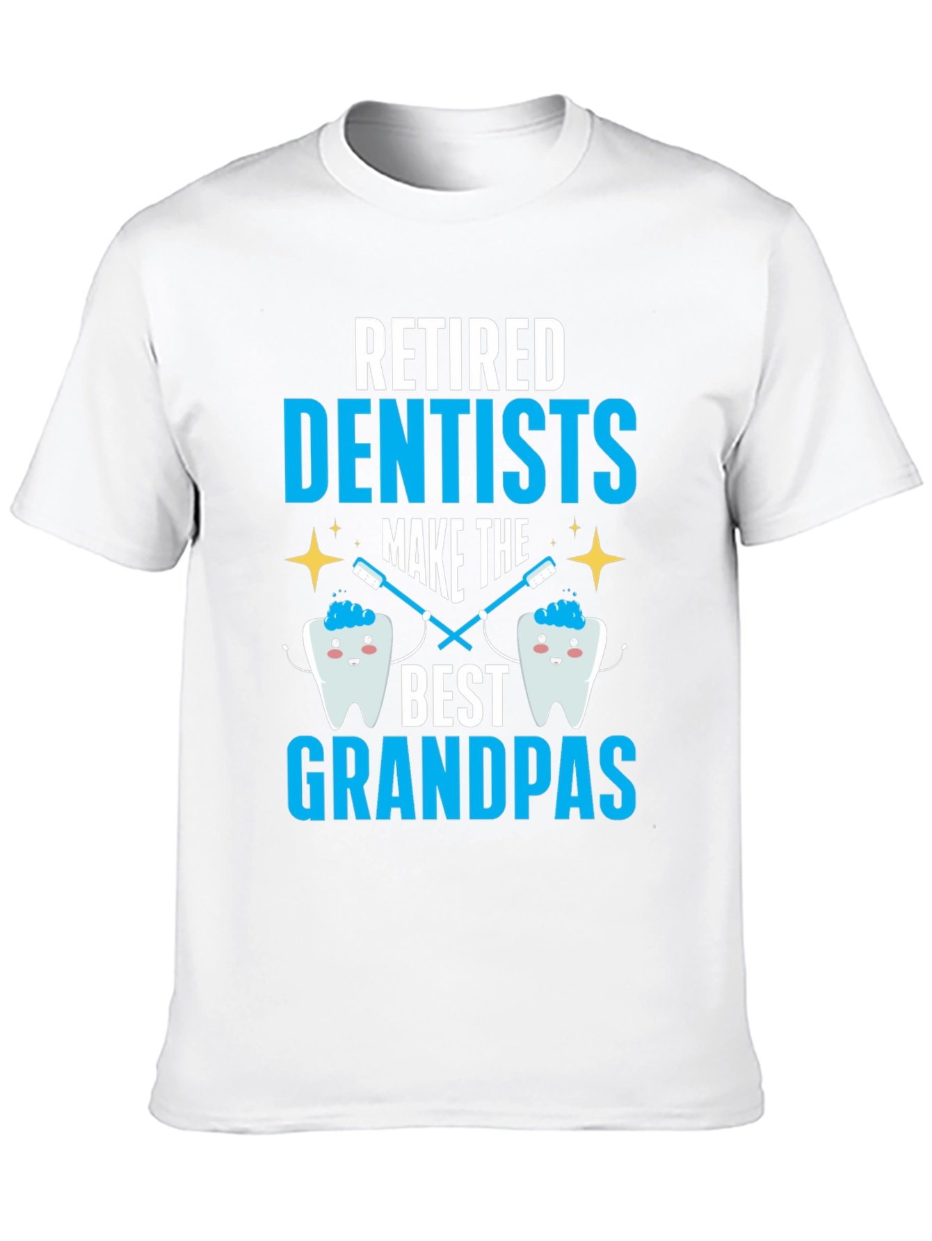 Black Retired Dentist Grandpas T-Shirt view 10