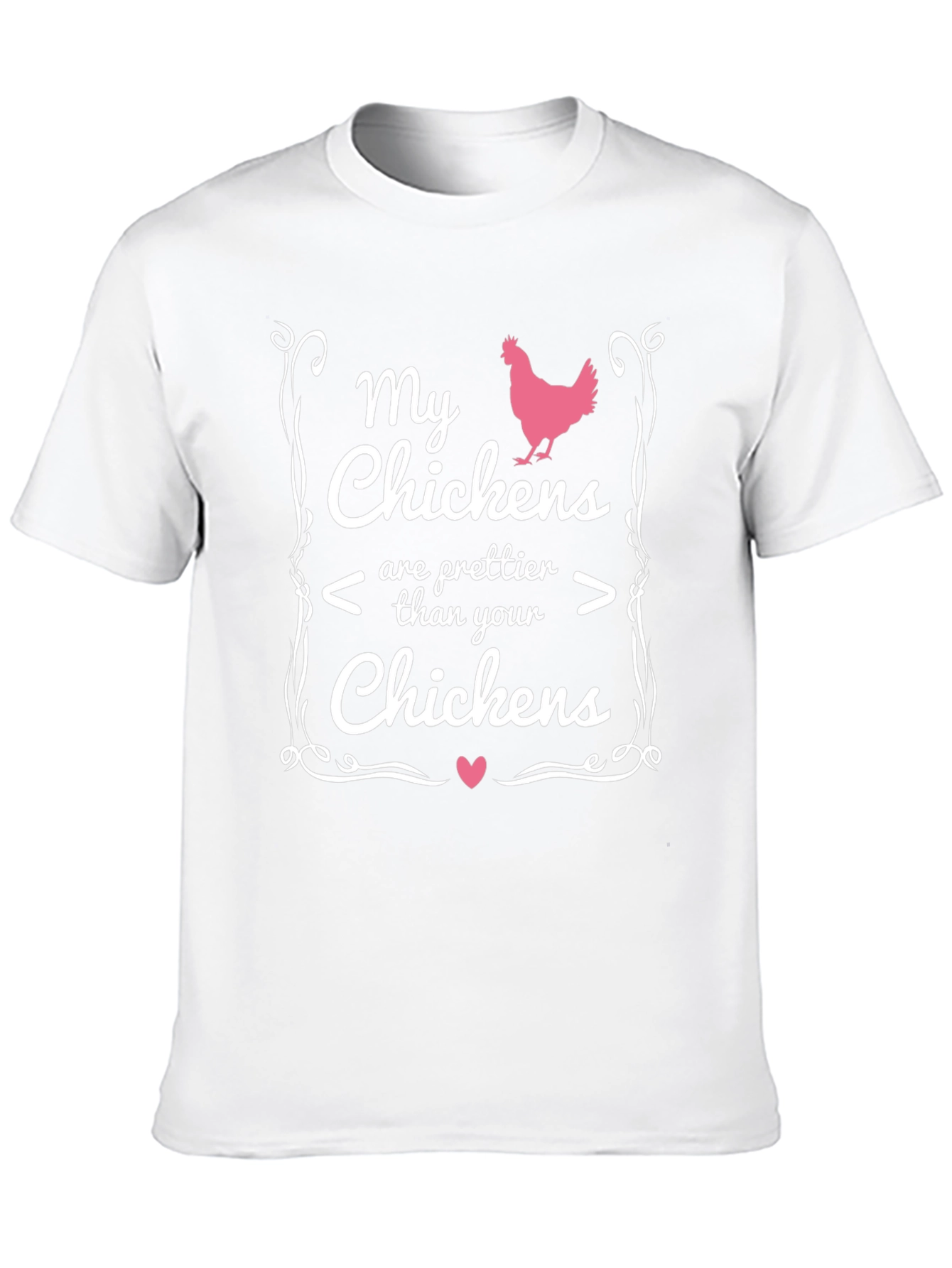 Black My Chickens Are Prettier T-Shirt view 10