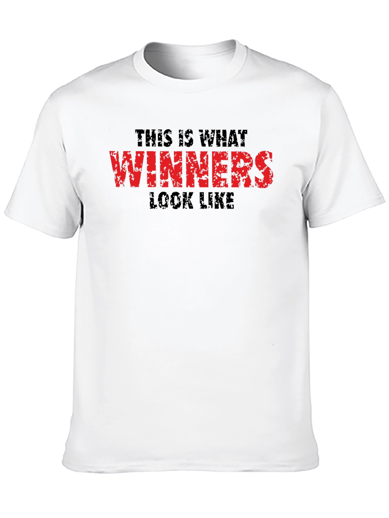 Black Winners Look Like This - Black T-Shirt view 10
