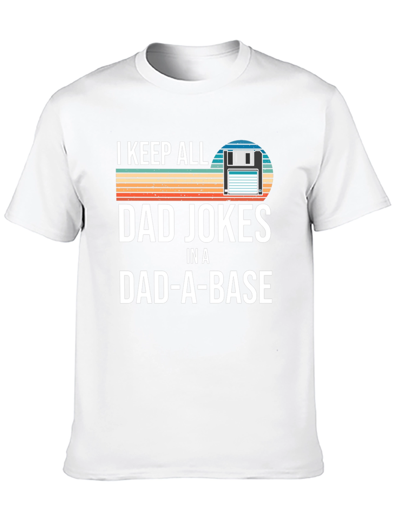 Black Dad Jokes T-Shirt - Dad-A-Base Pun Shirt view 10