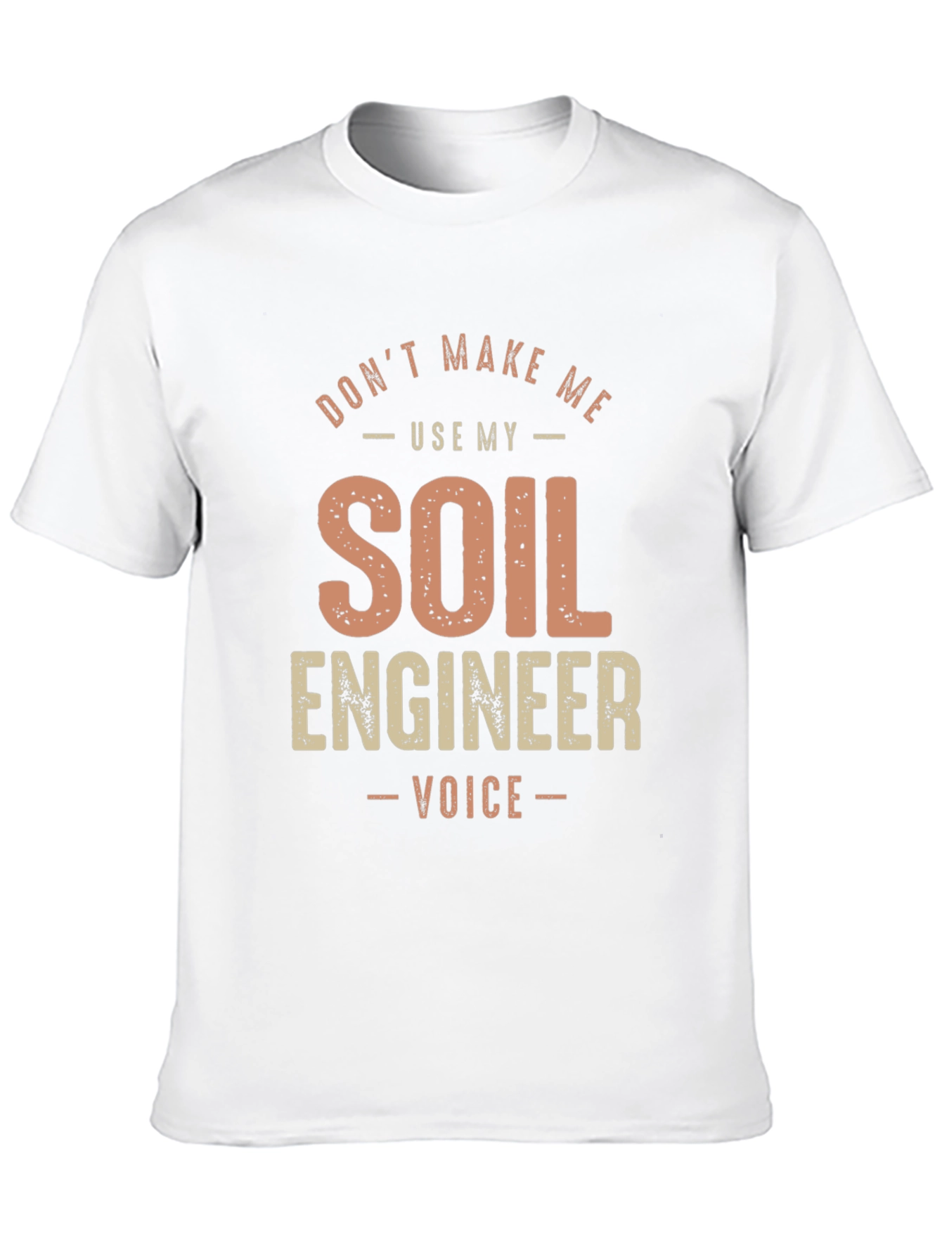 Black Soil Engineer Voice T-Shirt view 10