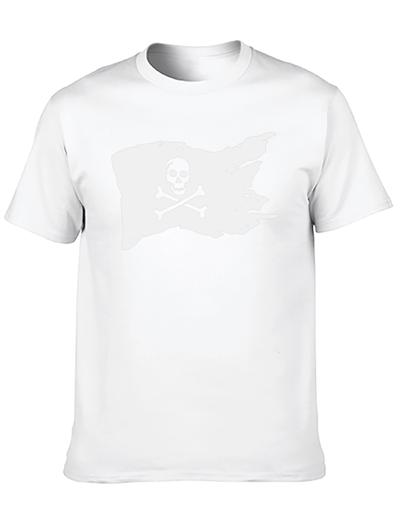 Black Pirate Flag Graphic T-Shirt view 10