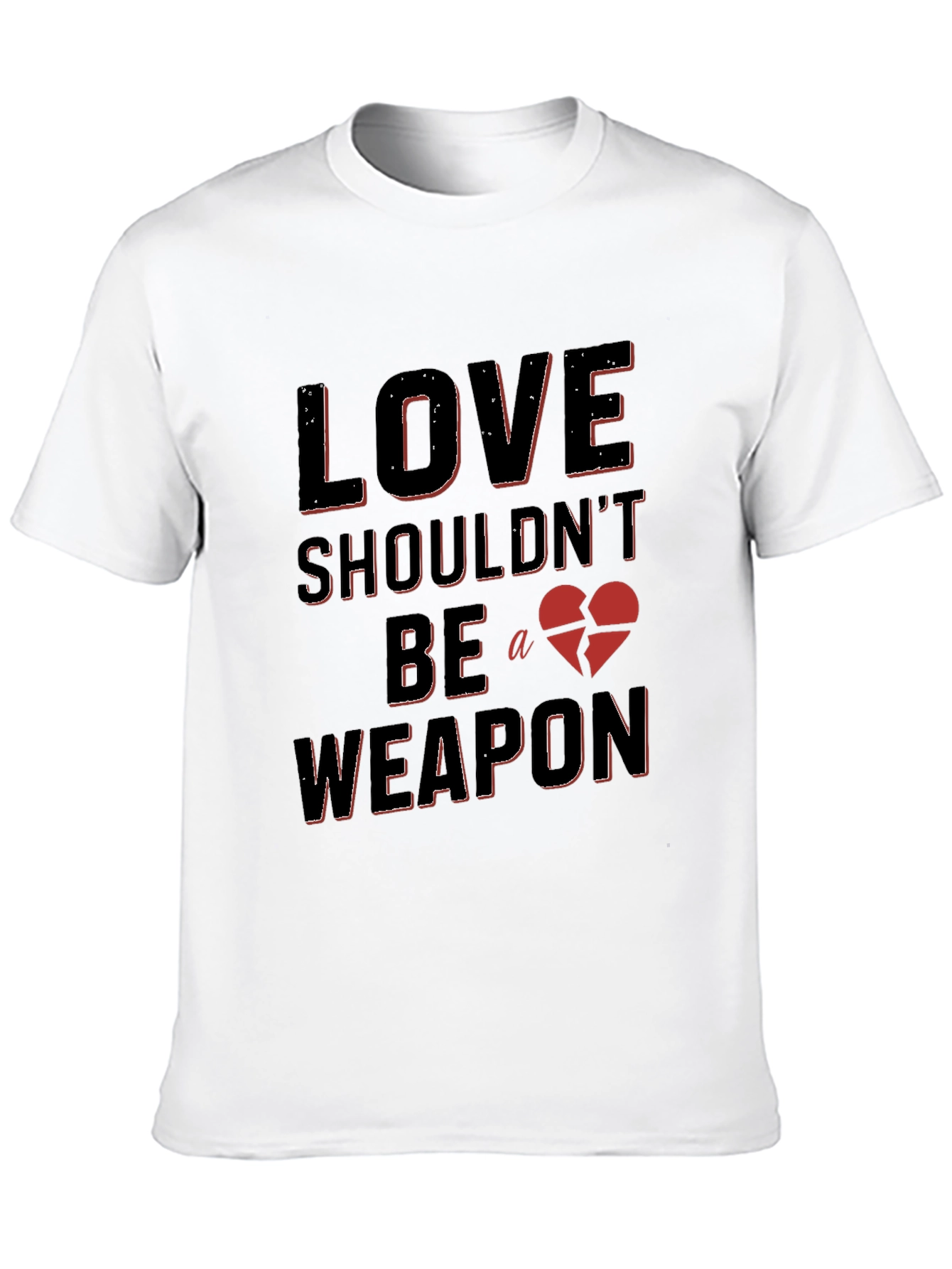 Black Love Shouldn't Be A Weapon Graphic Tee view 10