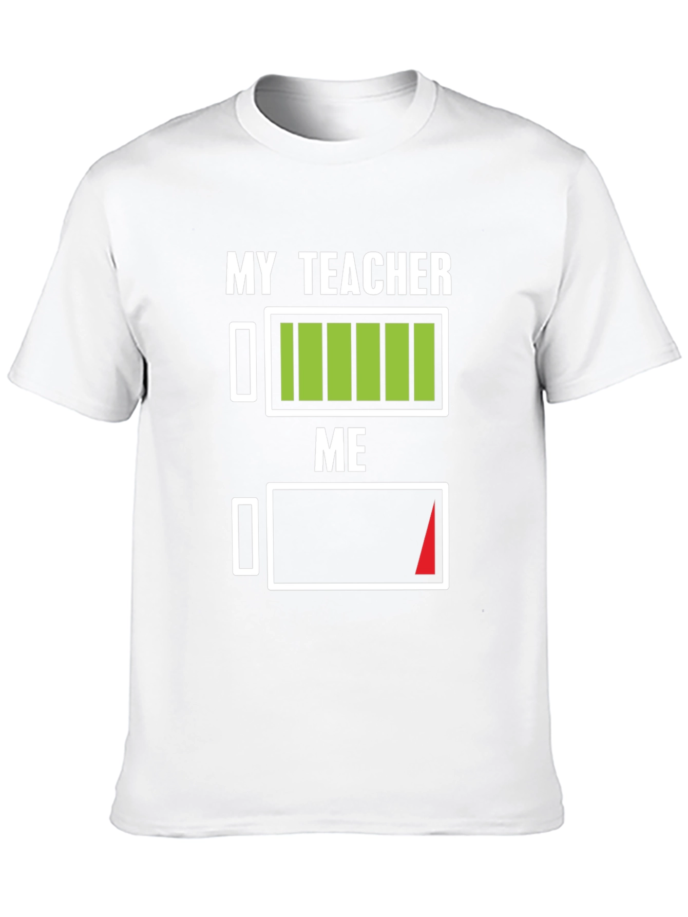 Black My Teacher/Me Energy Level Graphic Tee view 10