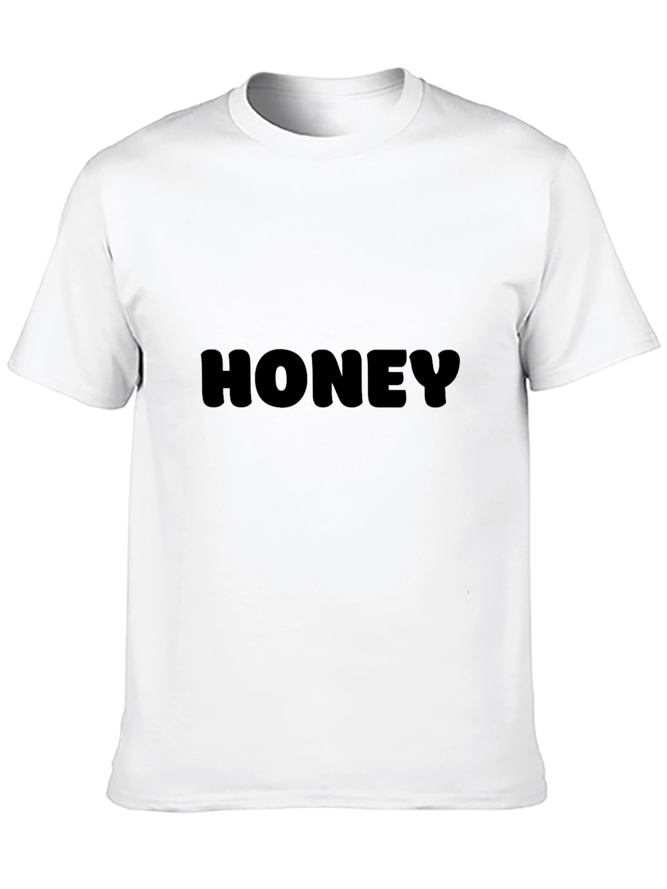 Black Honey Crew Neck Graphic T-Shirt view 10