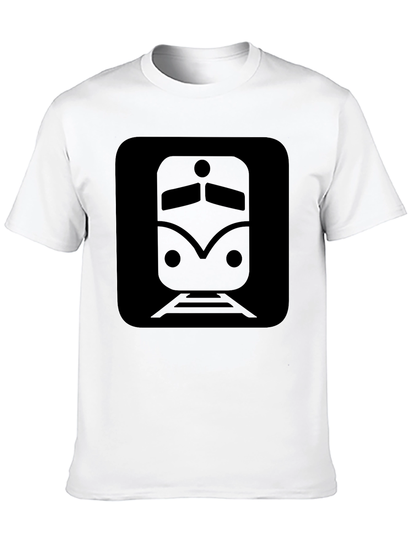 Black Black Train Graphic Tee - Stylish & Unique view 10