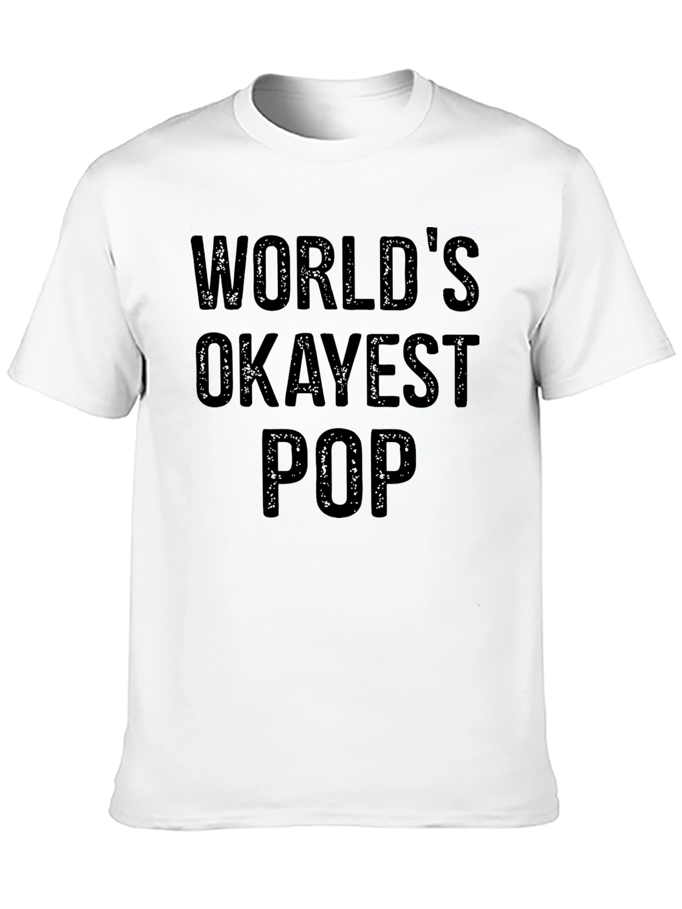 Black World's Okayest Pop Graphic Tee view 10