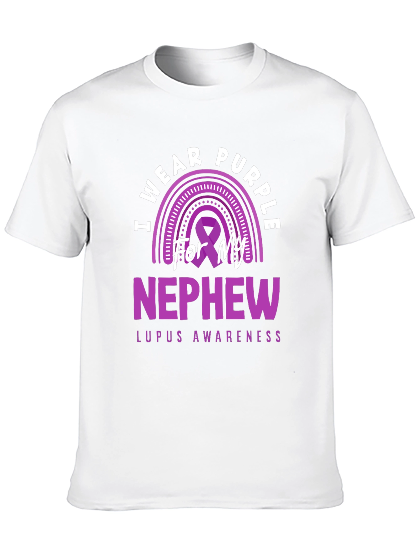 Purple Lupus Awareness Nephew T-Shirt - 10
