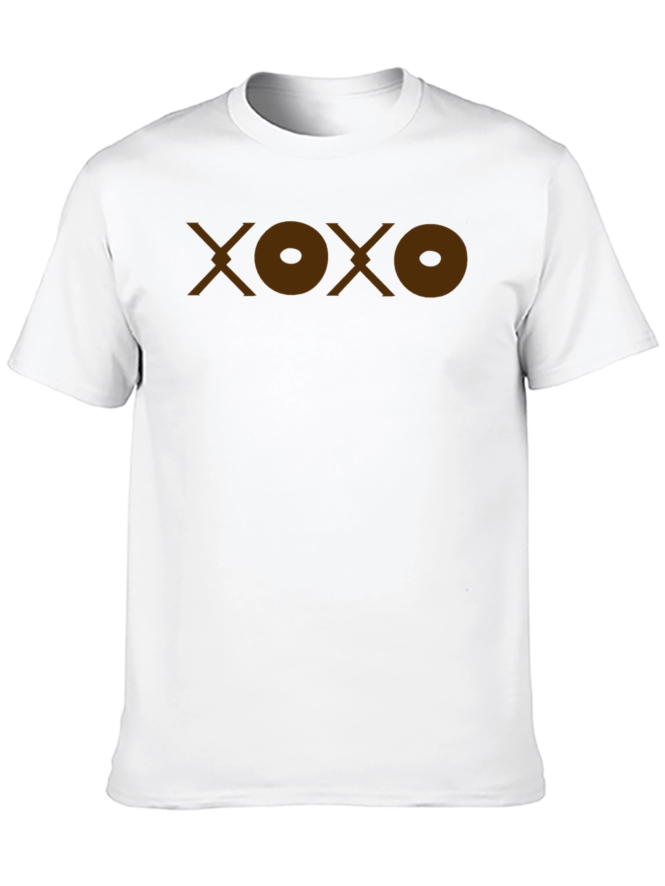 Black XOXO Graphic T-Shirt - Casual Black Tee view 10