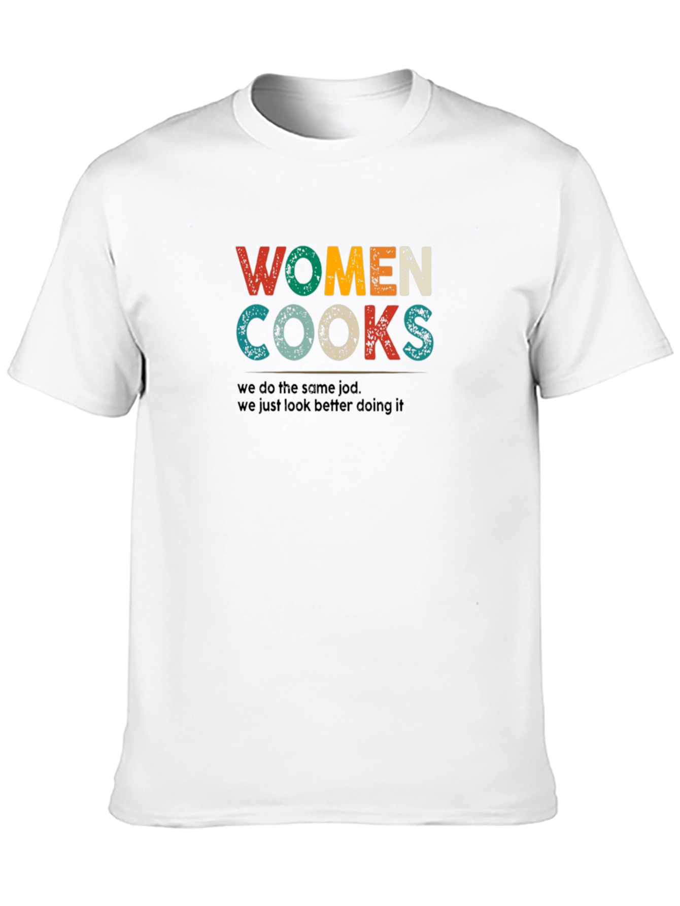 Black Women Cooks T-Shirt - Funny Kitchen Apparel view 10