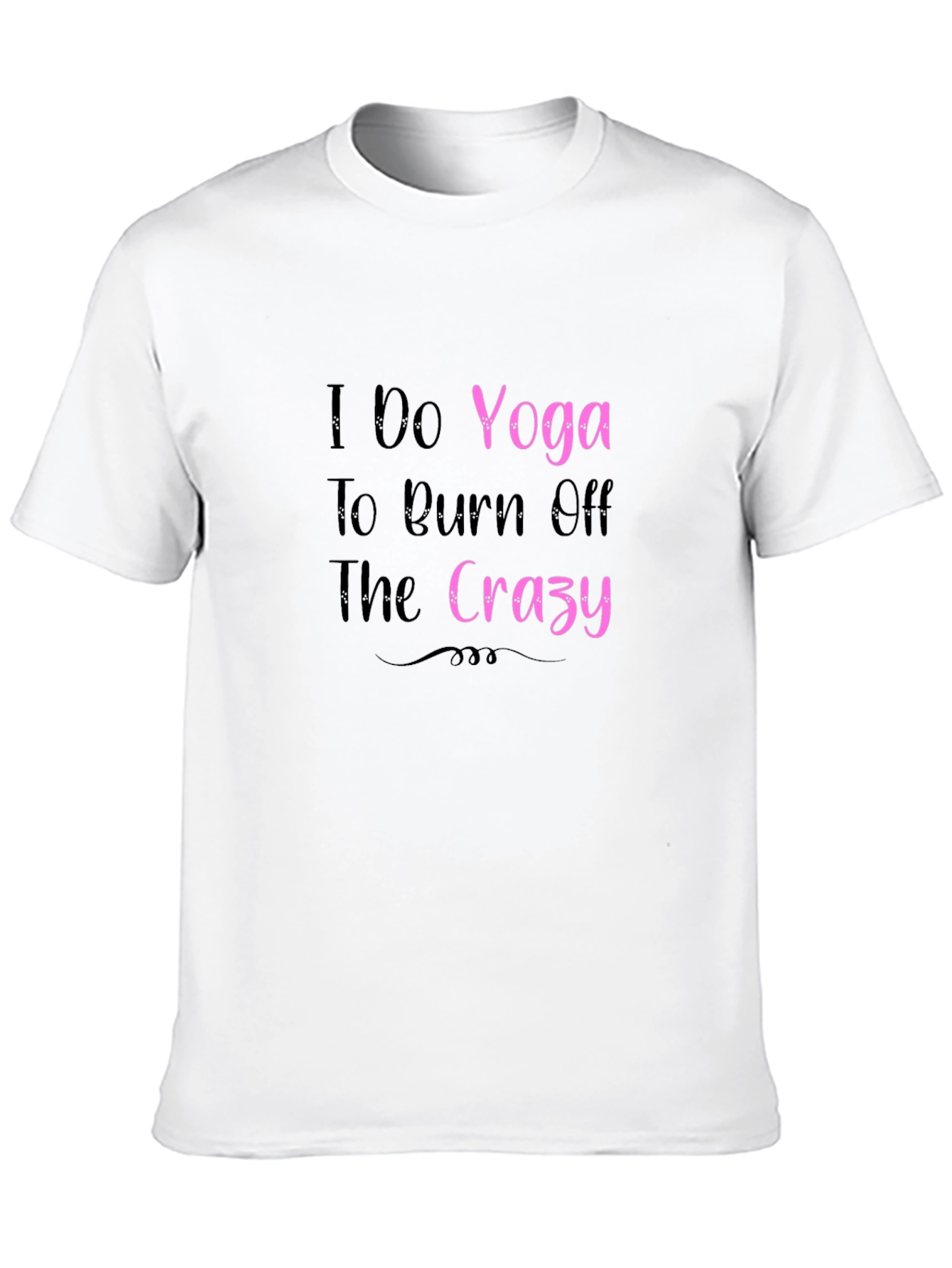 Black Yoga Burn Crazy T-Shirt view 10