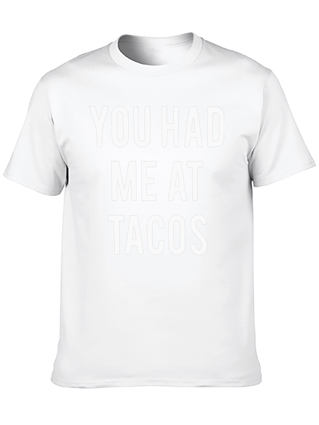 Black You Had Me At Tacos Graphic T-Shirt view 10