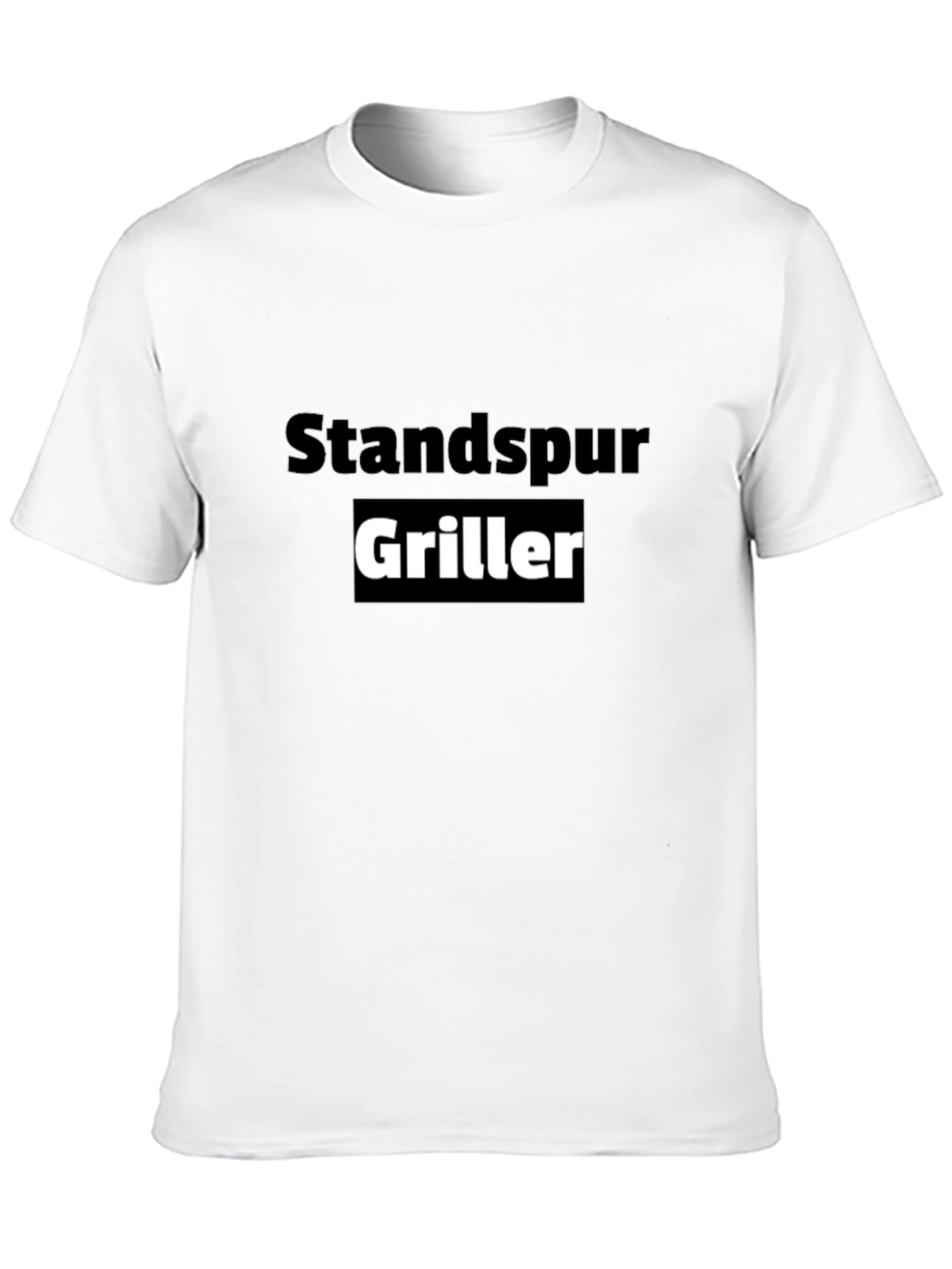 Black Standspur Griller Black T-Shirt view 10