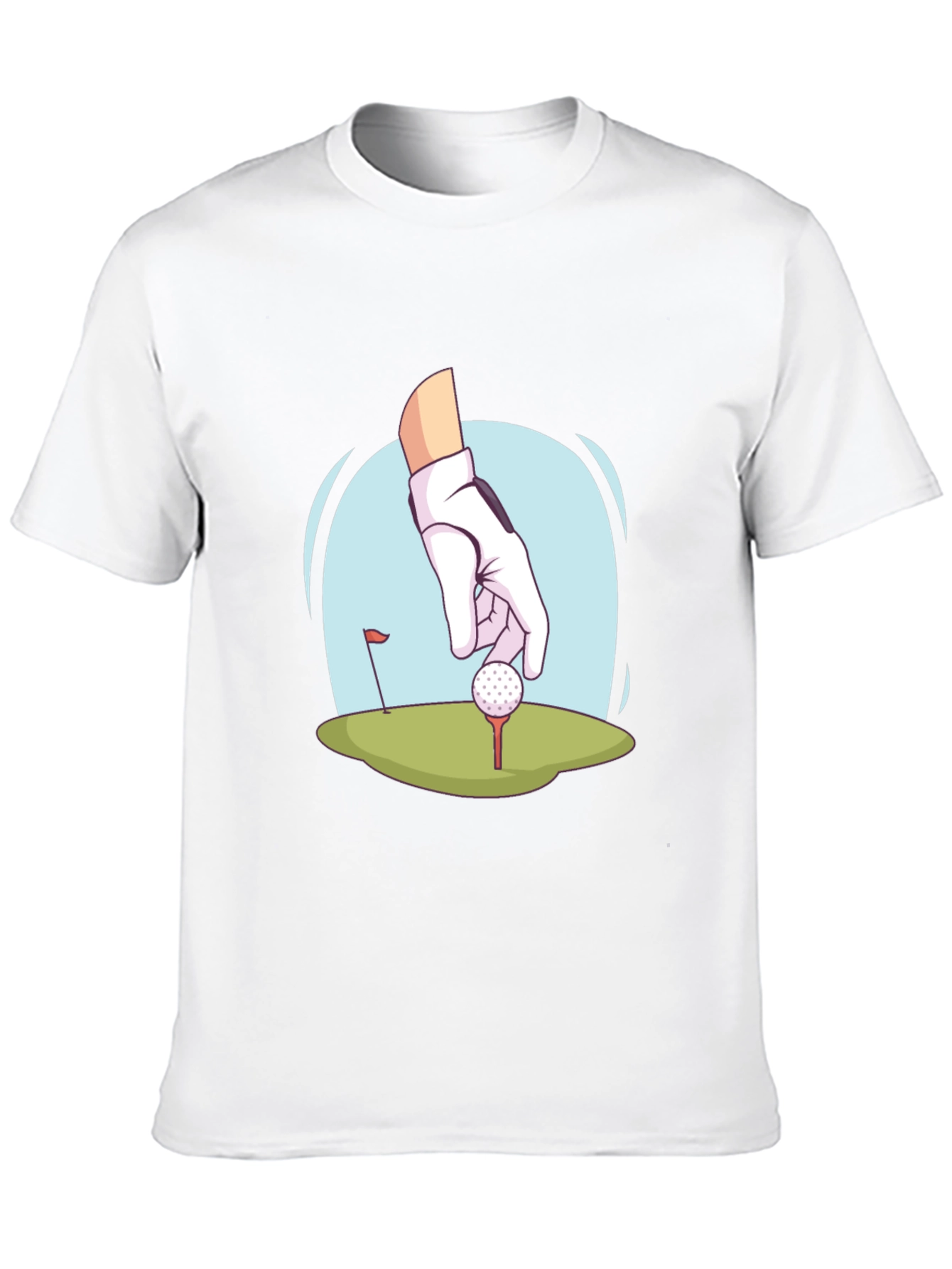 Black Golf Hand T-Shirt - Stylish Tee for Golf Lovers view 10