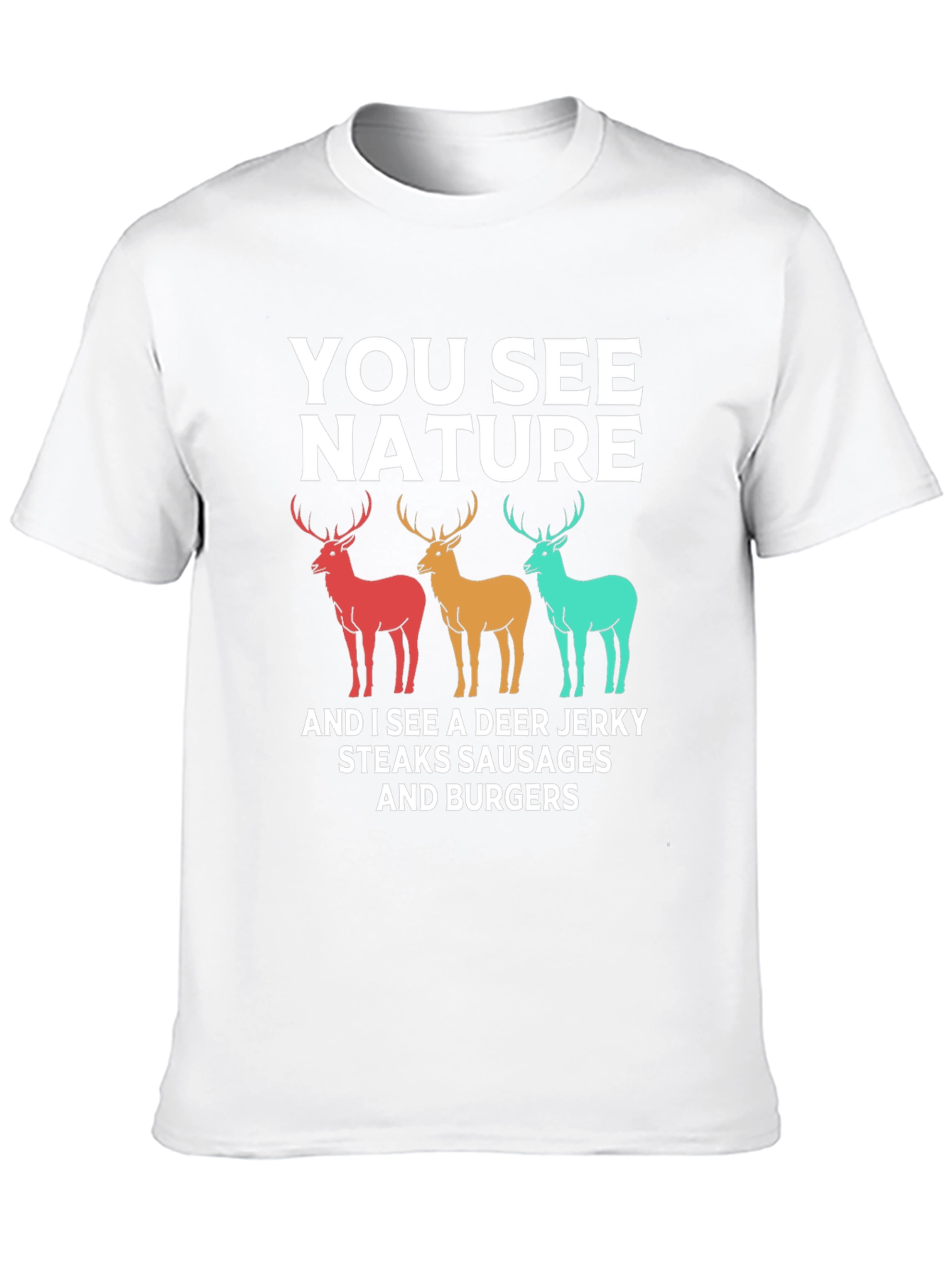 Black Deer Jerky T-Shirt - Hunting Season Tee view 10