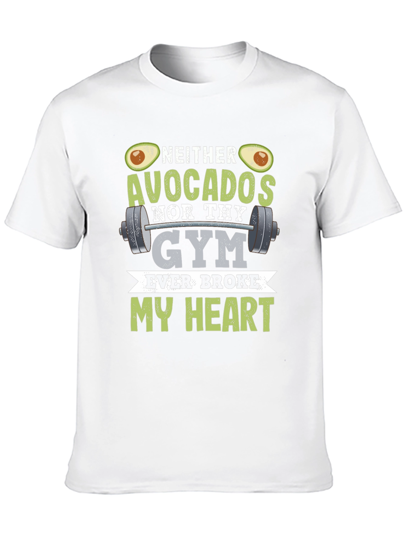 Black Avocado & Gym Heartbreak T-Shirt view 10