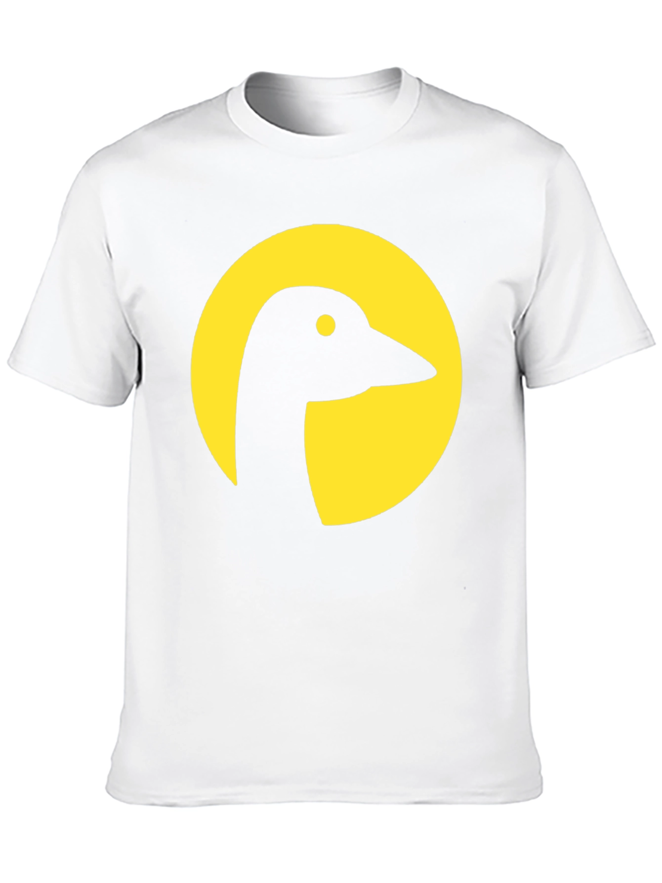 Black Goose Silhouette Graphic Tee - Black Cotton Blend view 10