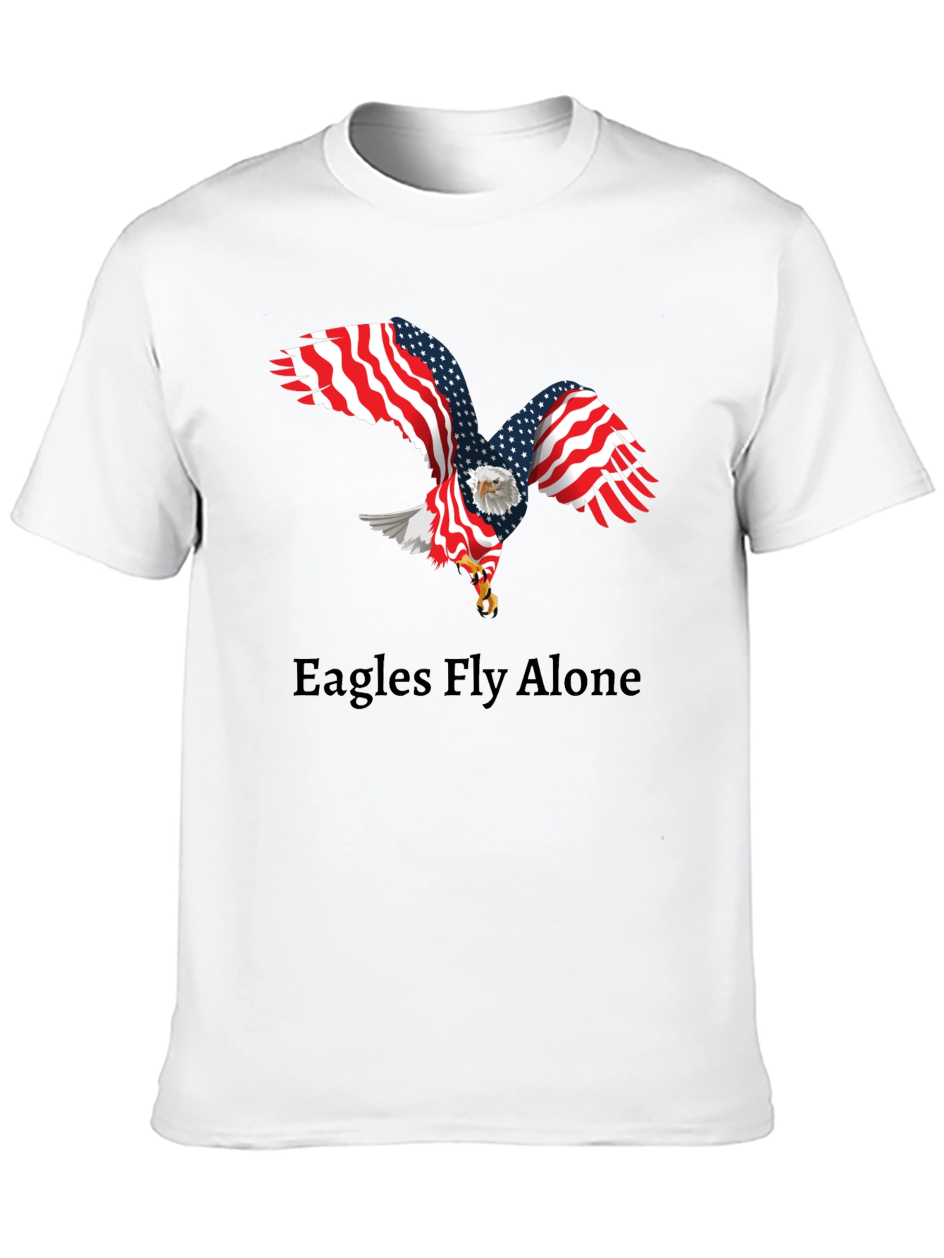 Black American Eagle Graphic Tee view 10