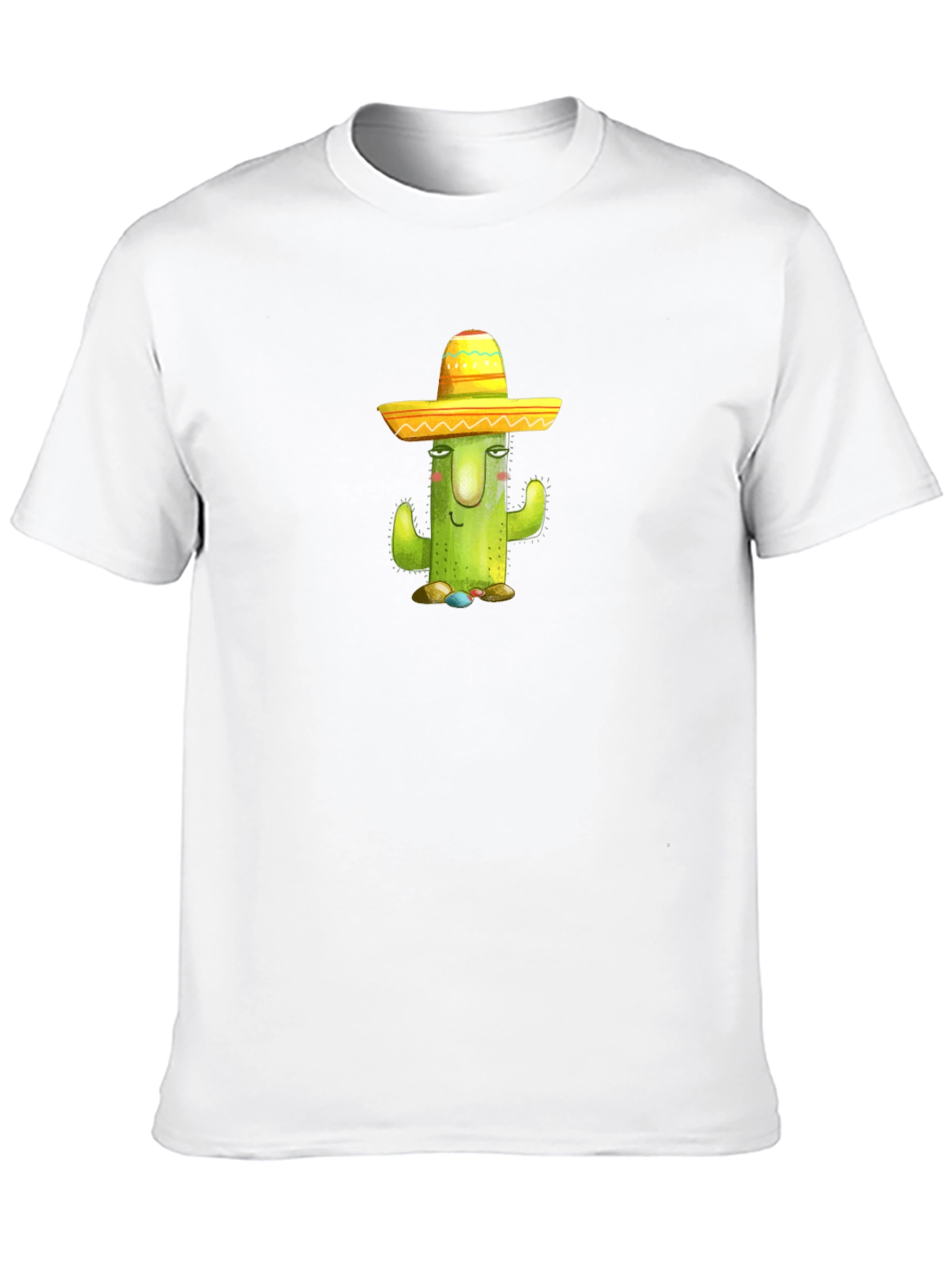 Cactus Wearing Sombrero T-Shirt - 10