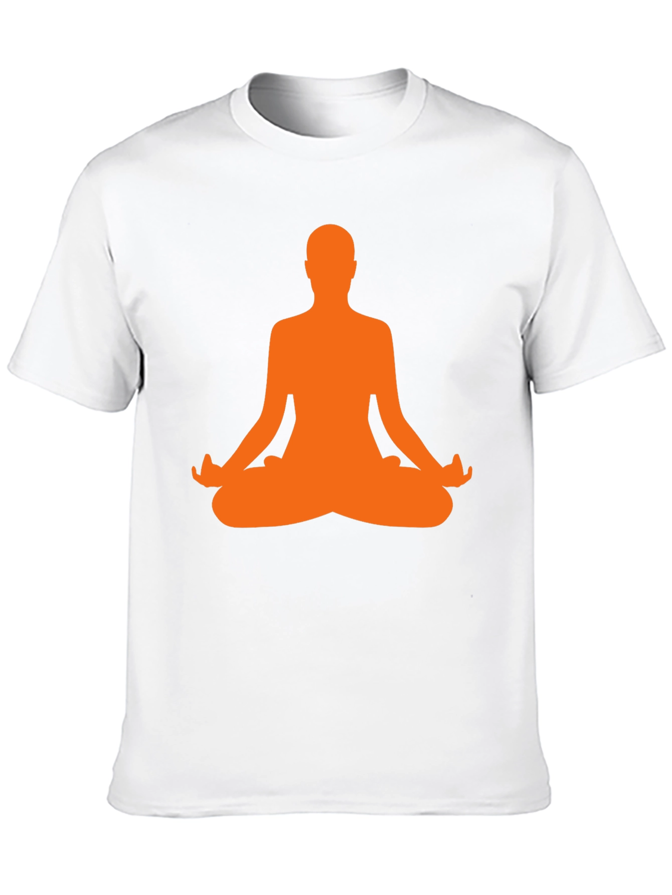 Black Yoga Pose Graphic Tee - Black view 10