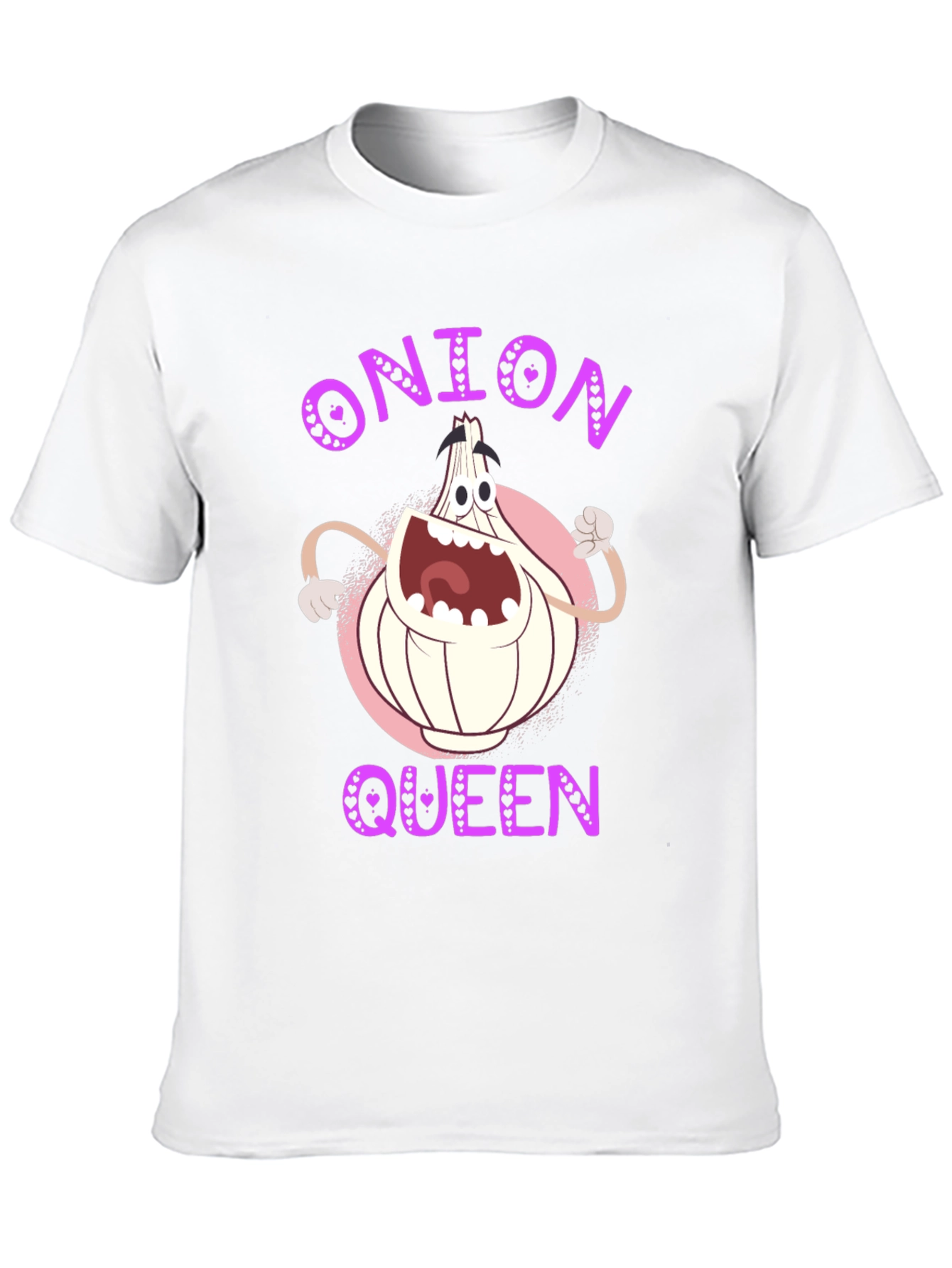 Black Onion Queen T-Shirt - Funny Graphic Tee view 10