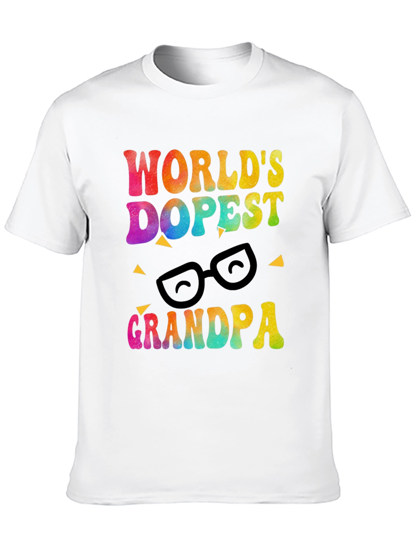 Black World's Dopest Grandpa T-Shirt view 10