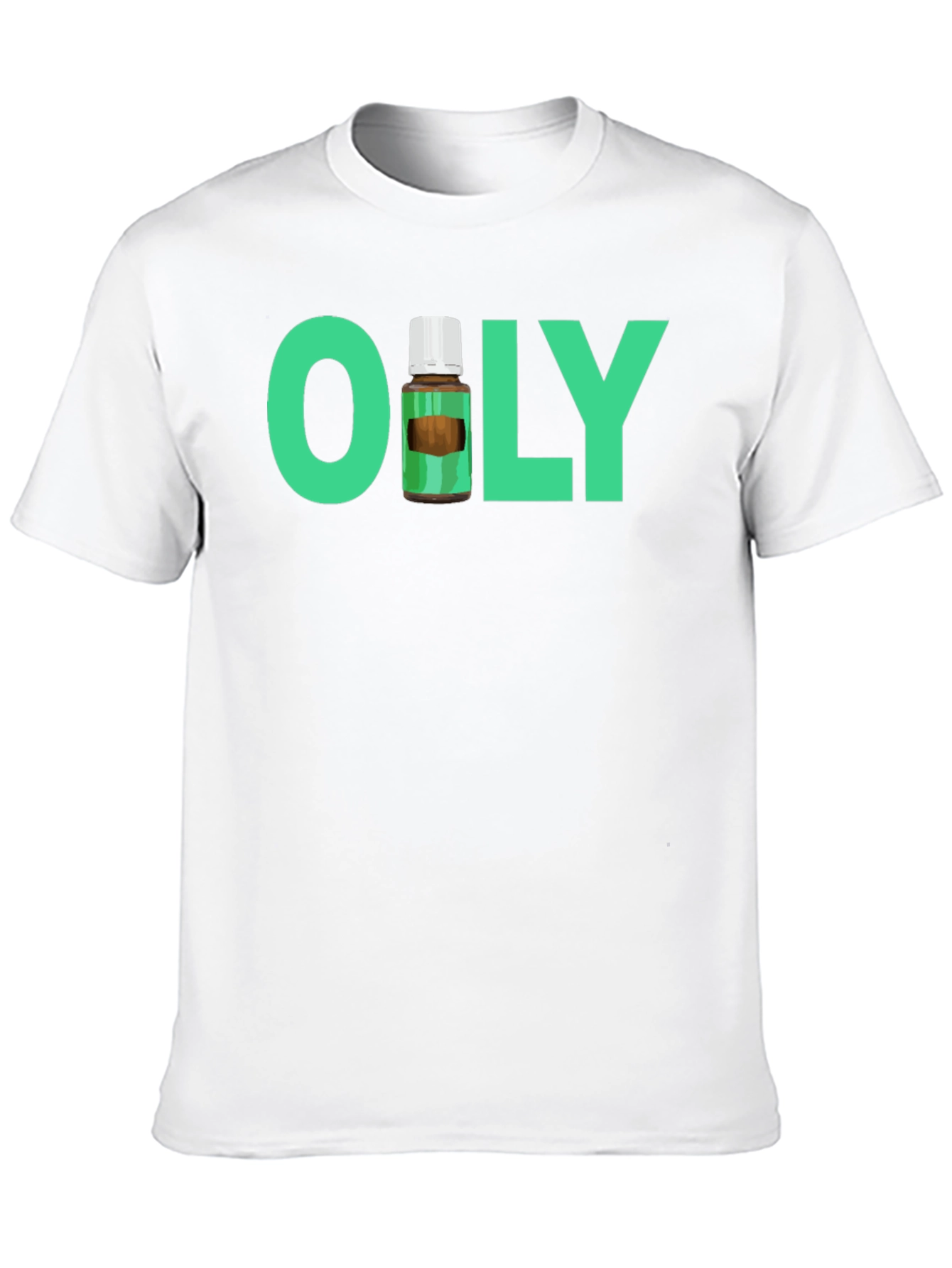 Black Oily Essential Oil T-Shirt view 10