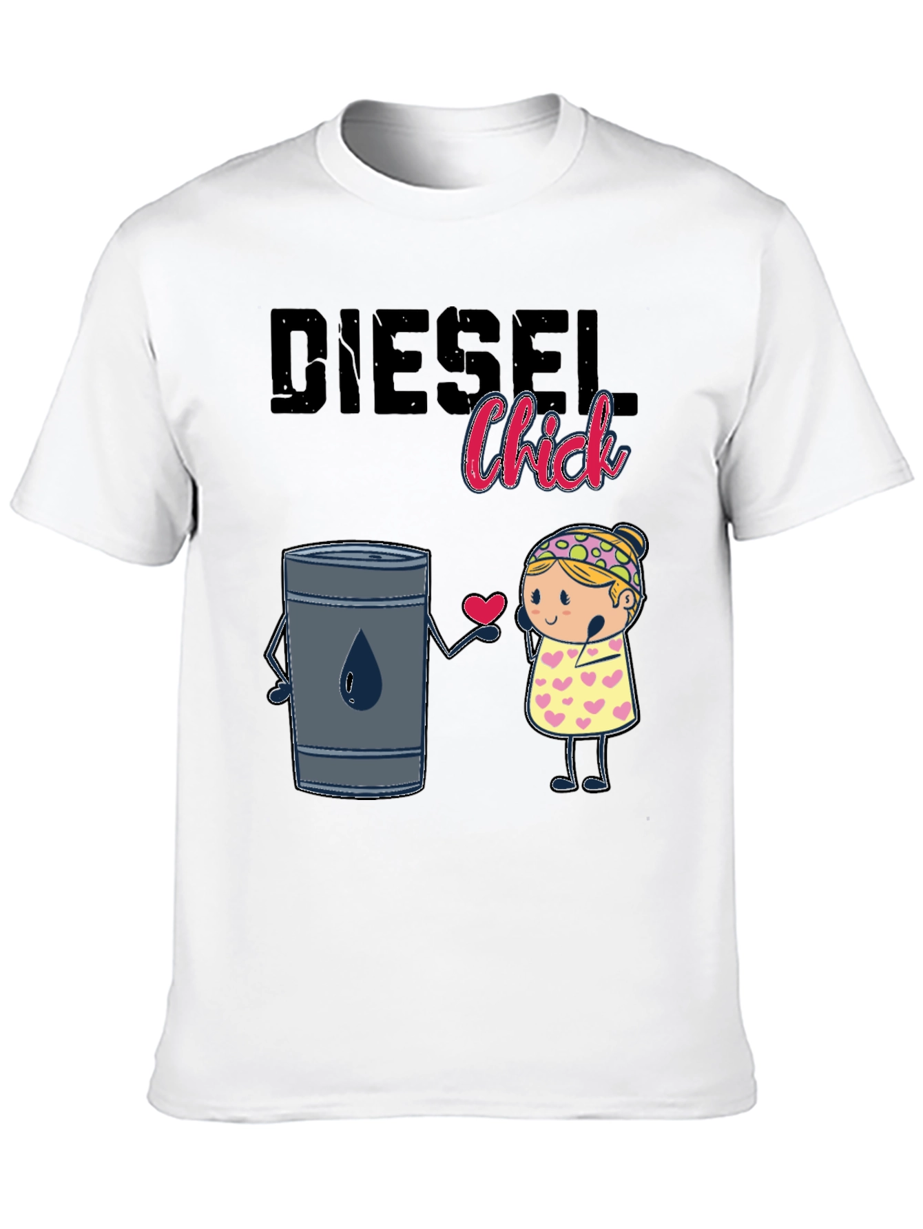 Black Diesel Chick Graphic T-Shirt view 10