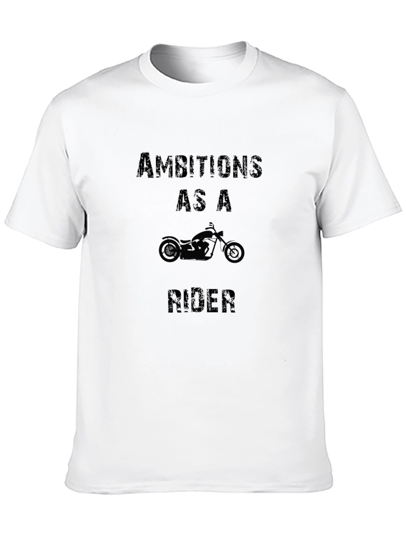 Black Ambitions as a Rider Black T-Shirt view 10
