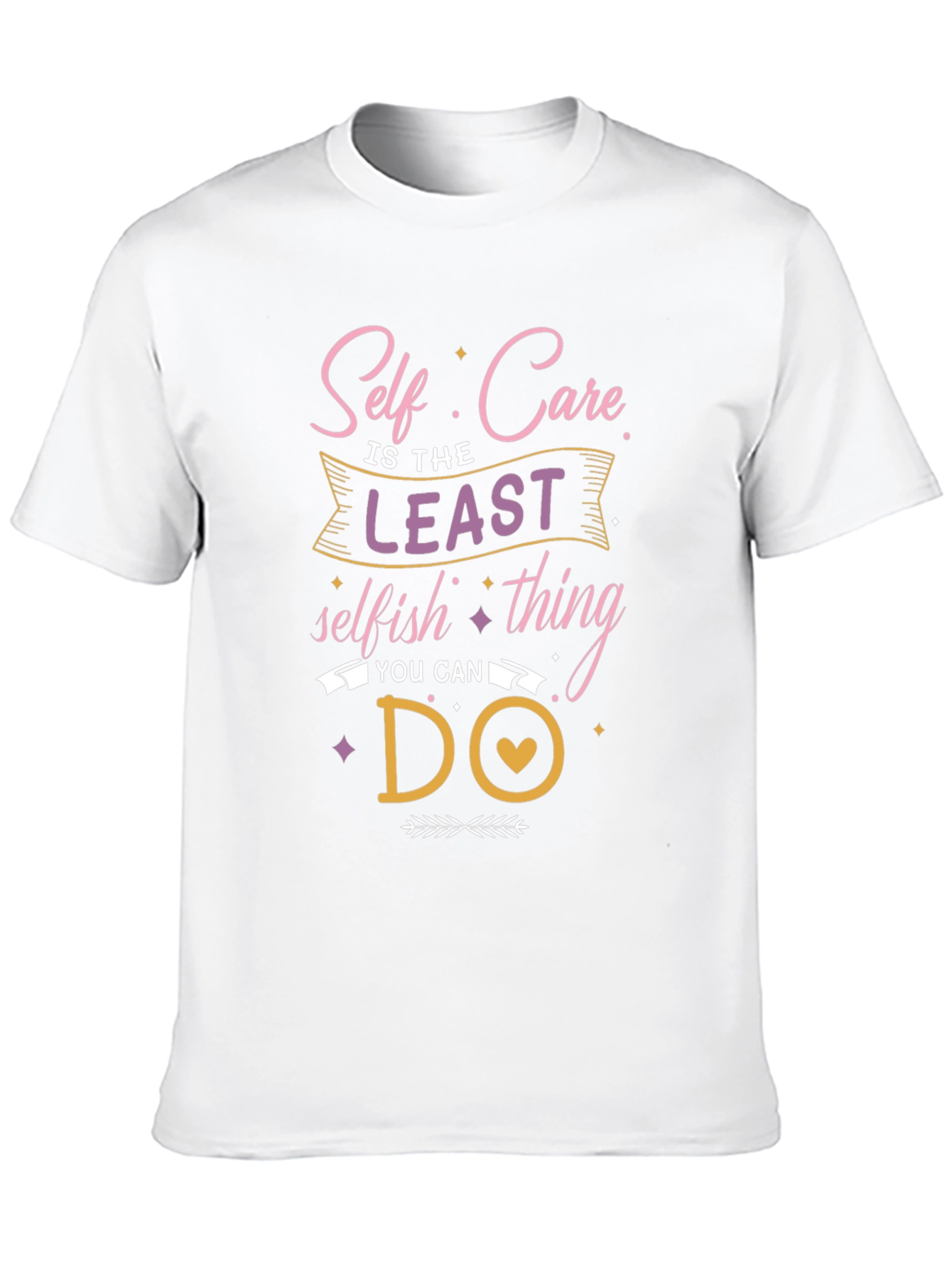 Black Self Care Graphic Tee: Least Selfish Thing view 10