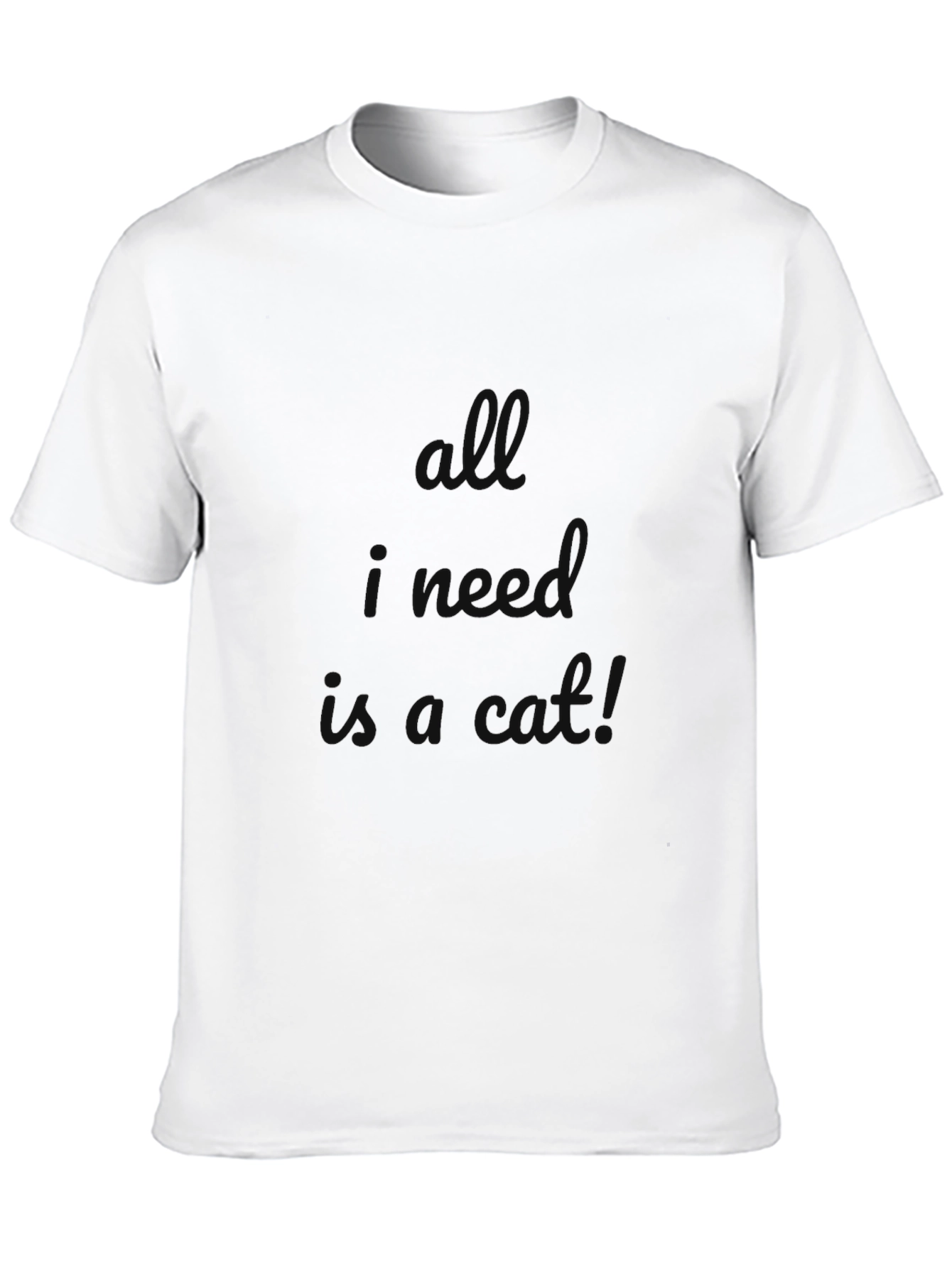 Black Men's Black 'All I Need Is a Cure' Graphic Tee view 10