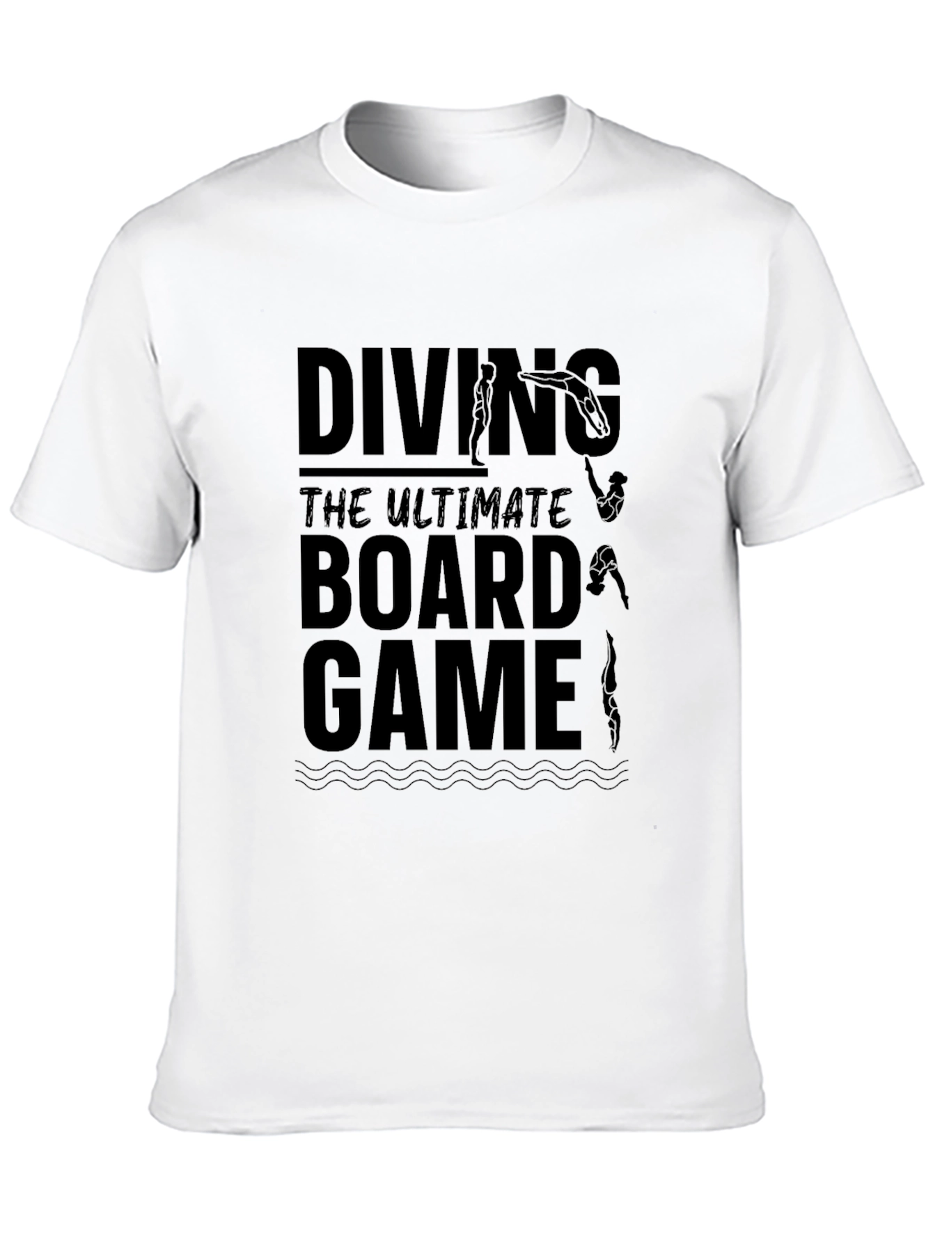 Black Diving: The Ultimate Board Game T-Shirt view 10