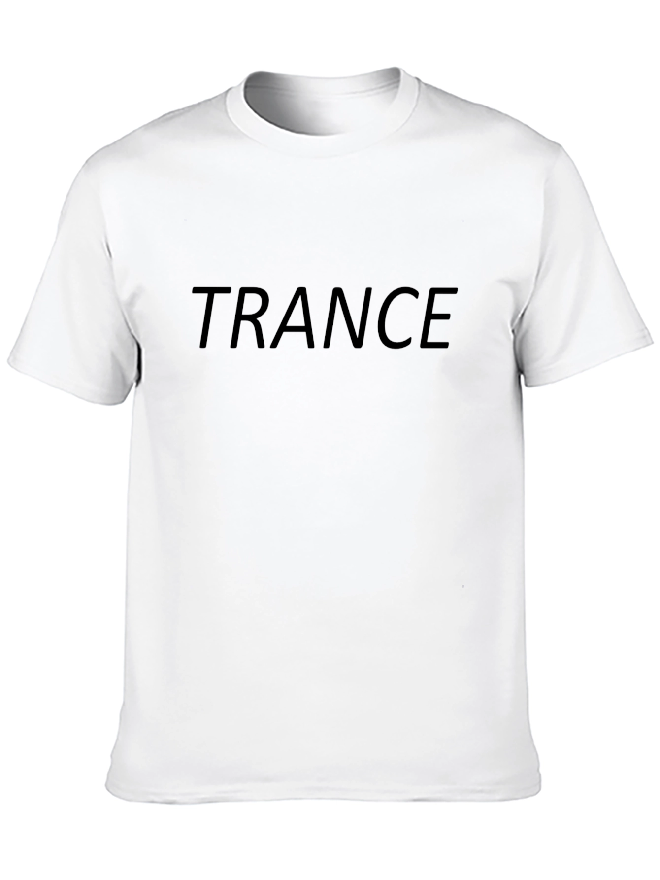Black Trance Graphic Tee - Stylish Black Cotton T-Shirt view 10