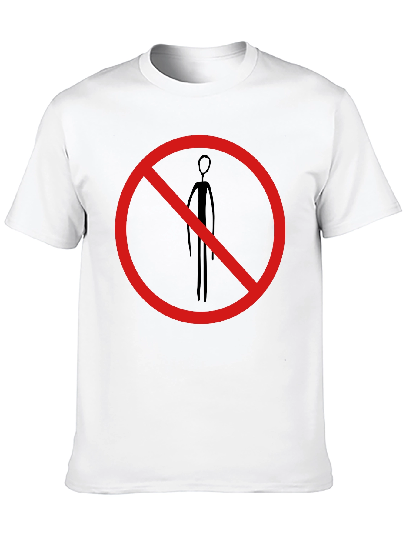 Black Forbidden Alien T-Shirt - Black Crew Neck Novelty Tee view 10