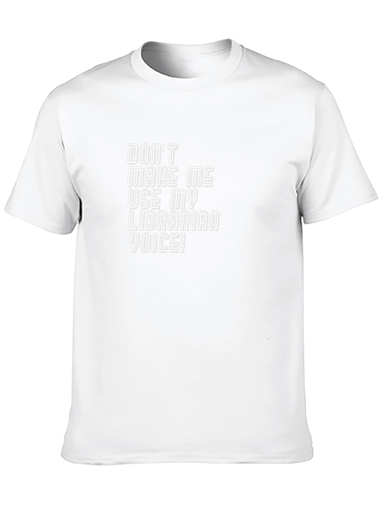 Black Librarian Voice Novelty Graphic Tee view 10
