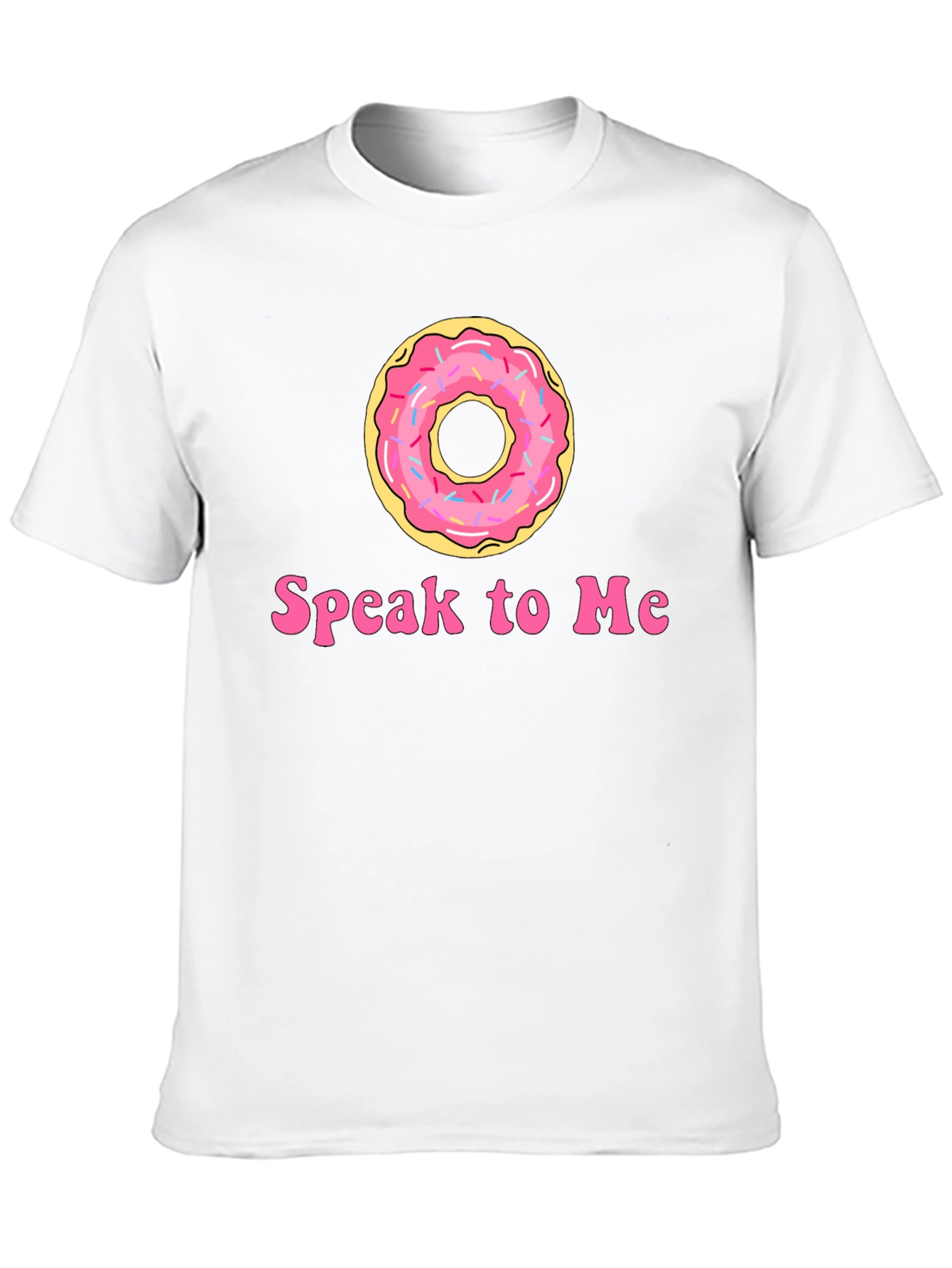 Black Donut Speak To Me Black T-Shirt view 10