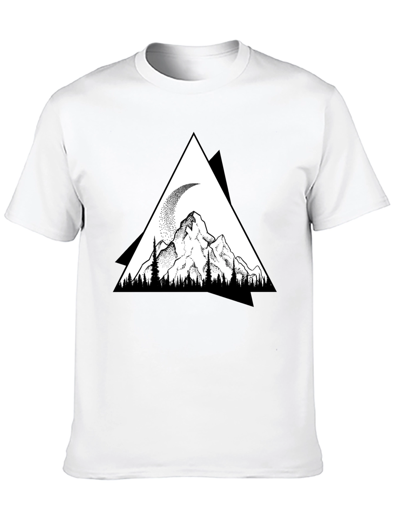 Black Mountain Moon Graphic Tee view 10