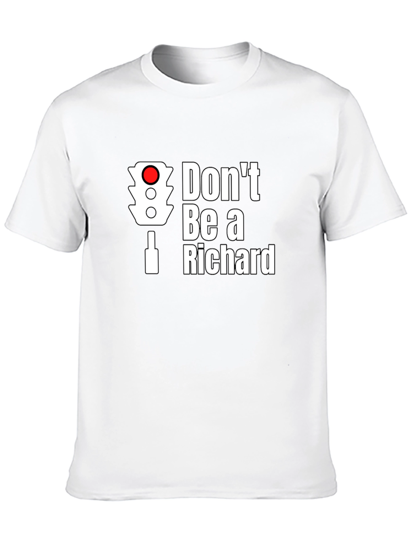 Black Don't Be a Richard T-Shirt view 10