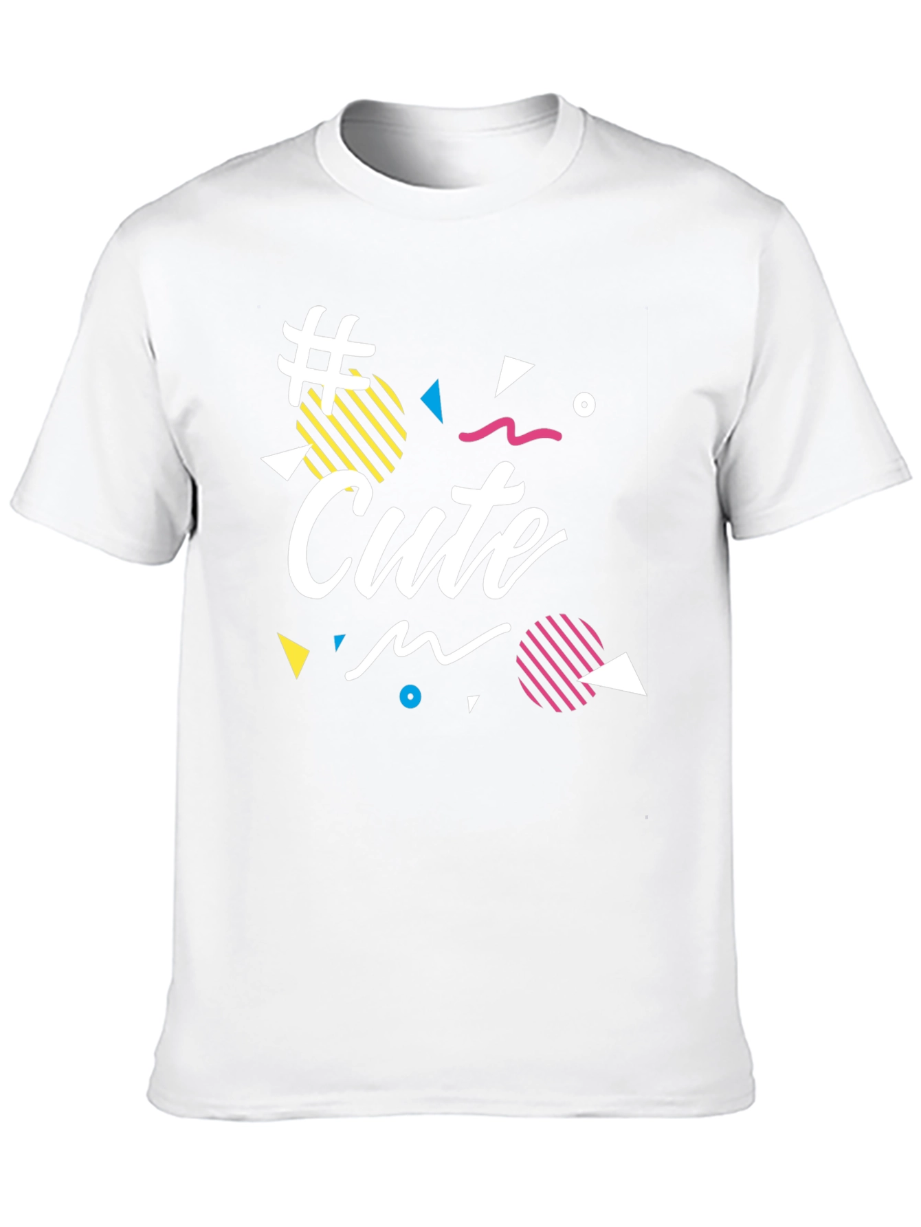 Black Cute Graphic Print Black T-Shirt view 10