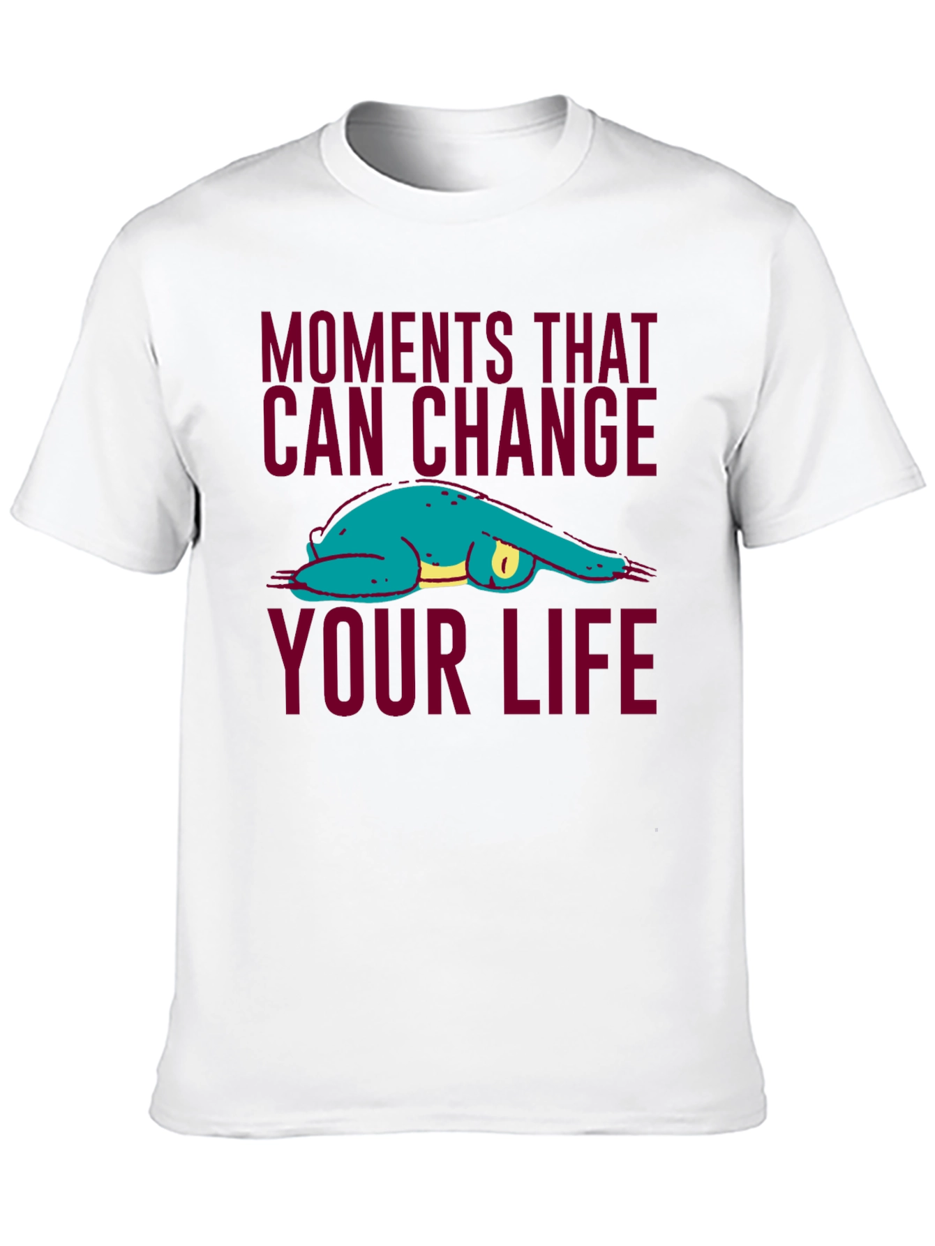 Black Moments That Can Change Your Life Sloth T-Shirt view 10