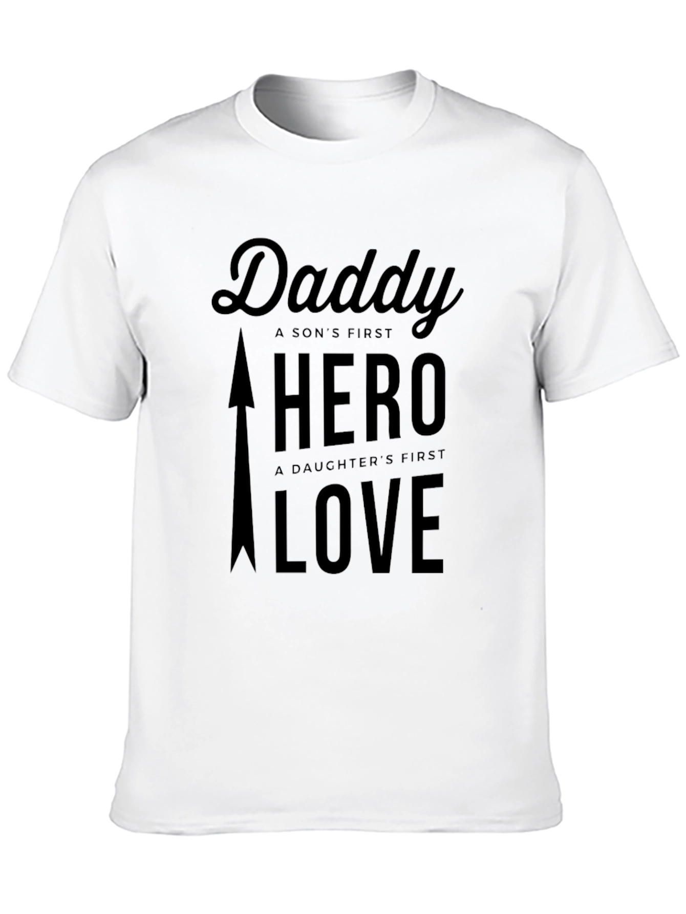 Black Daddy, a Son's Hero, a Daughter's Love T-Shirt view 10
