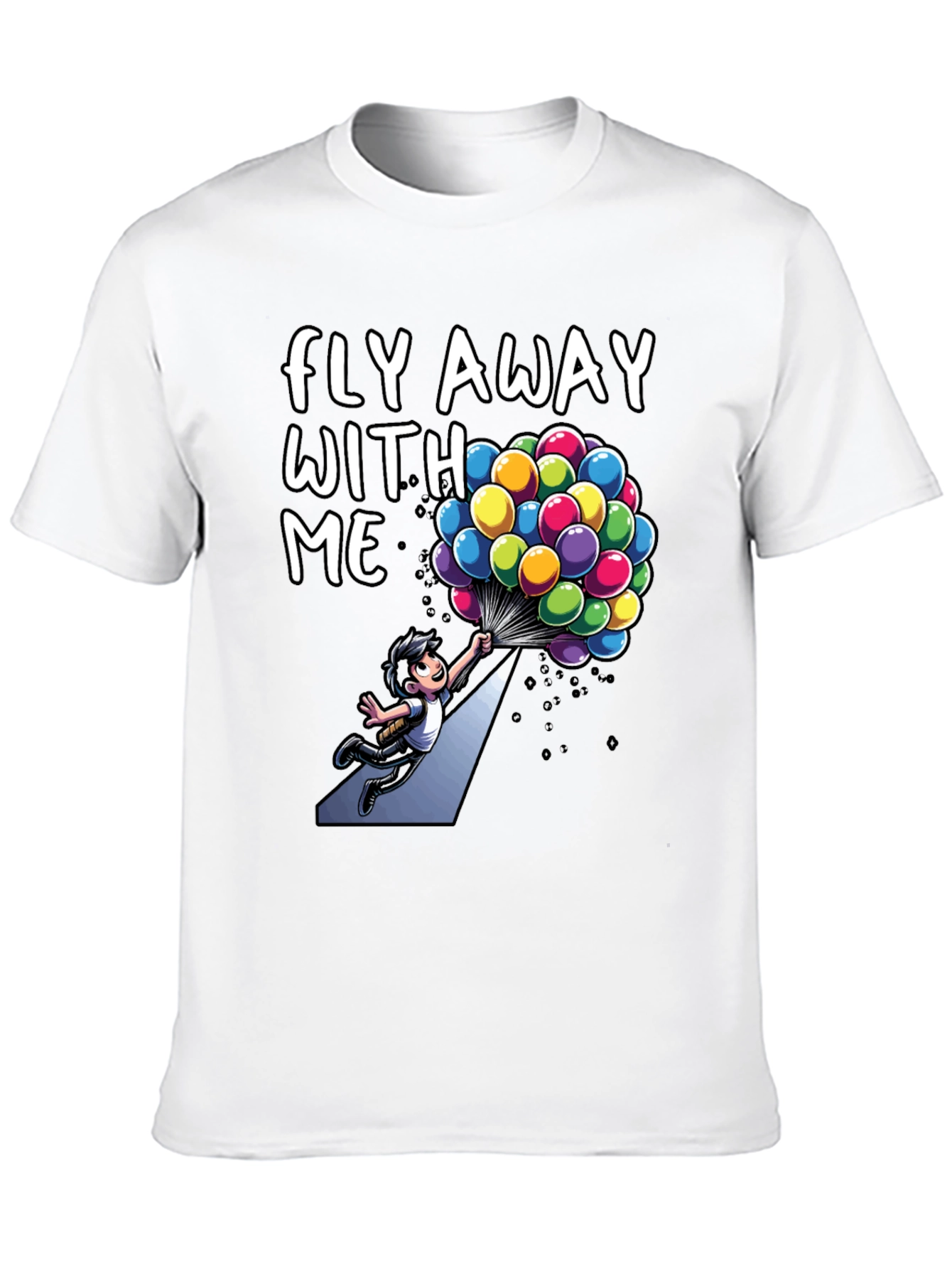 Black Fly Away With Me Graphic Tee view 10