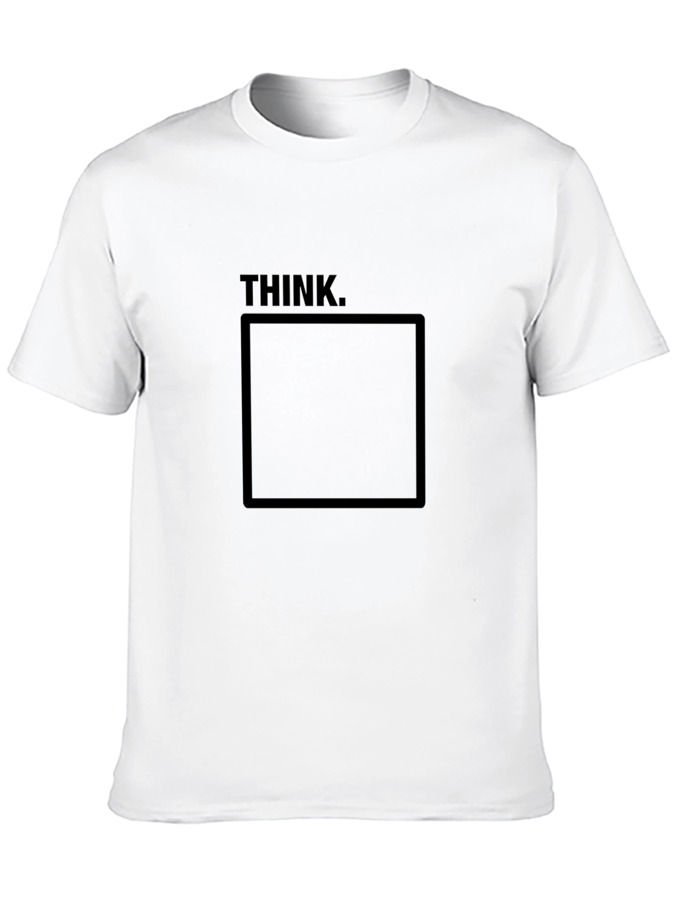 Black Think Outside the Box Black T-Shirt view 10