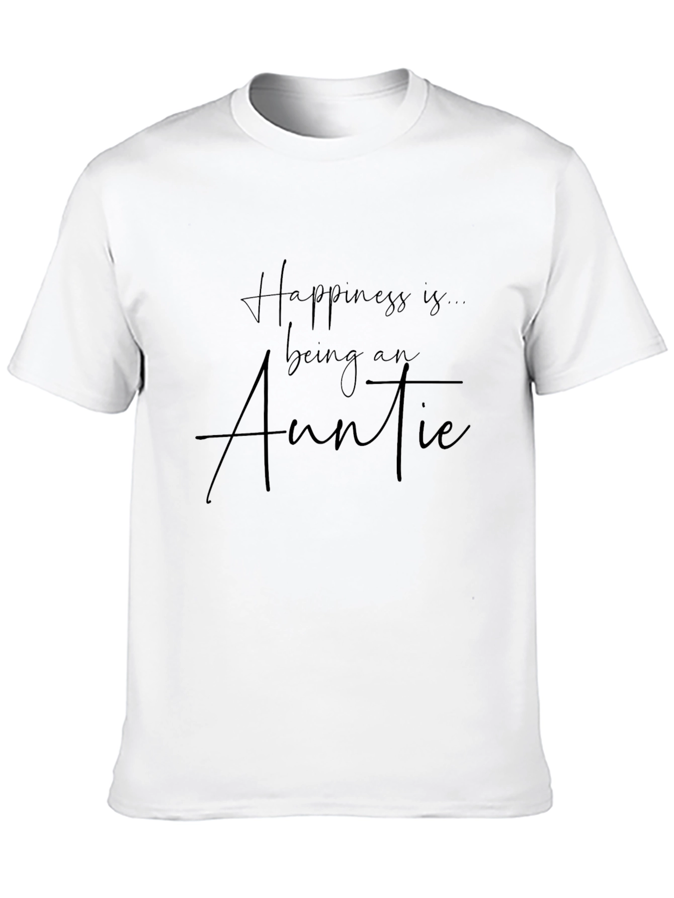 Black Happiness is Being an Auntie T-Shirt view 10