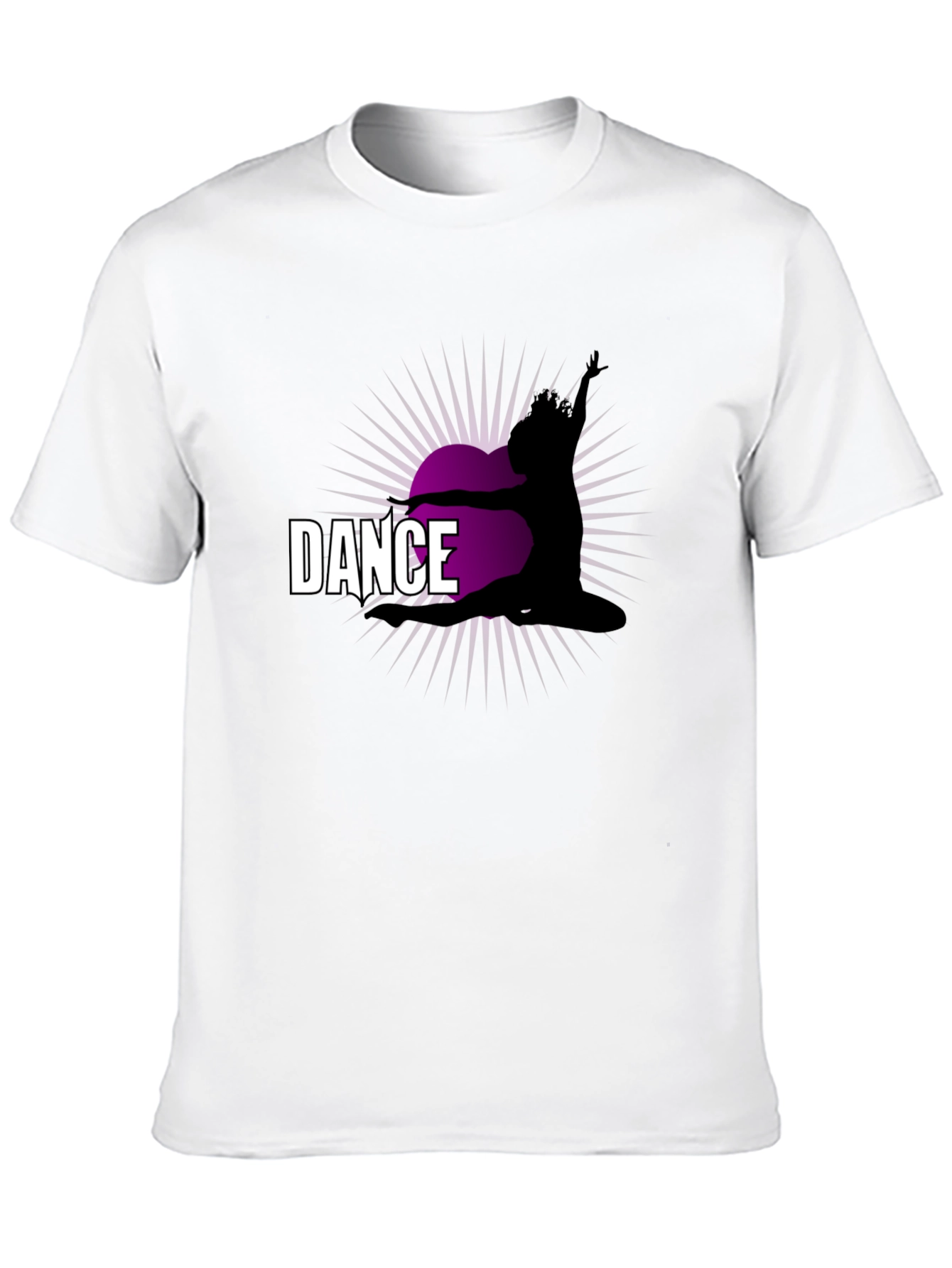 Black Dance Silhouette T-Shirt view 10