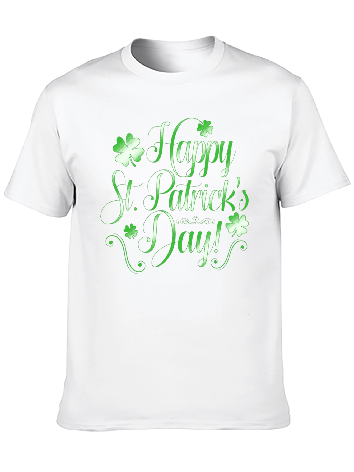 Black Happy St. Patrick's Day Graphic Tee view 10