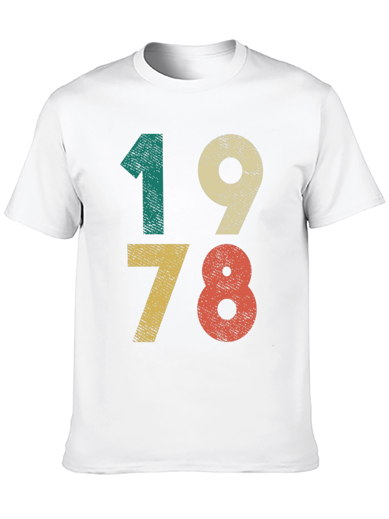 Black Retro 1978 Birthday T-Shirt Vintage Style view 10