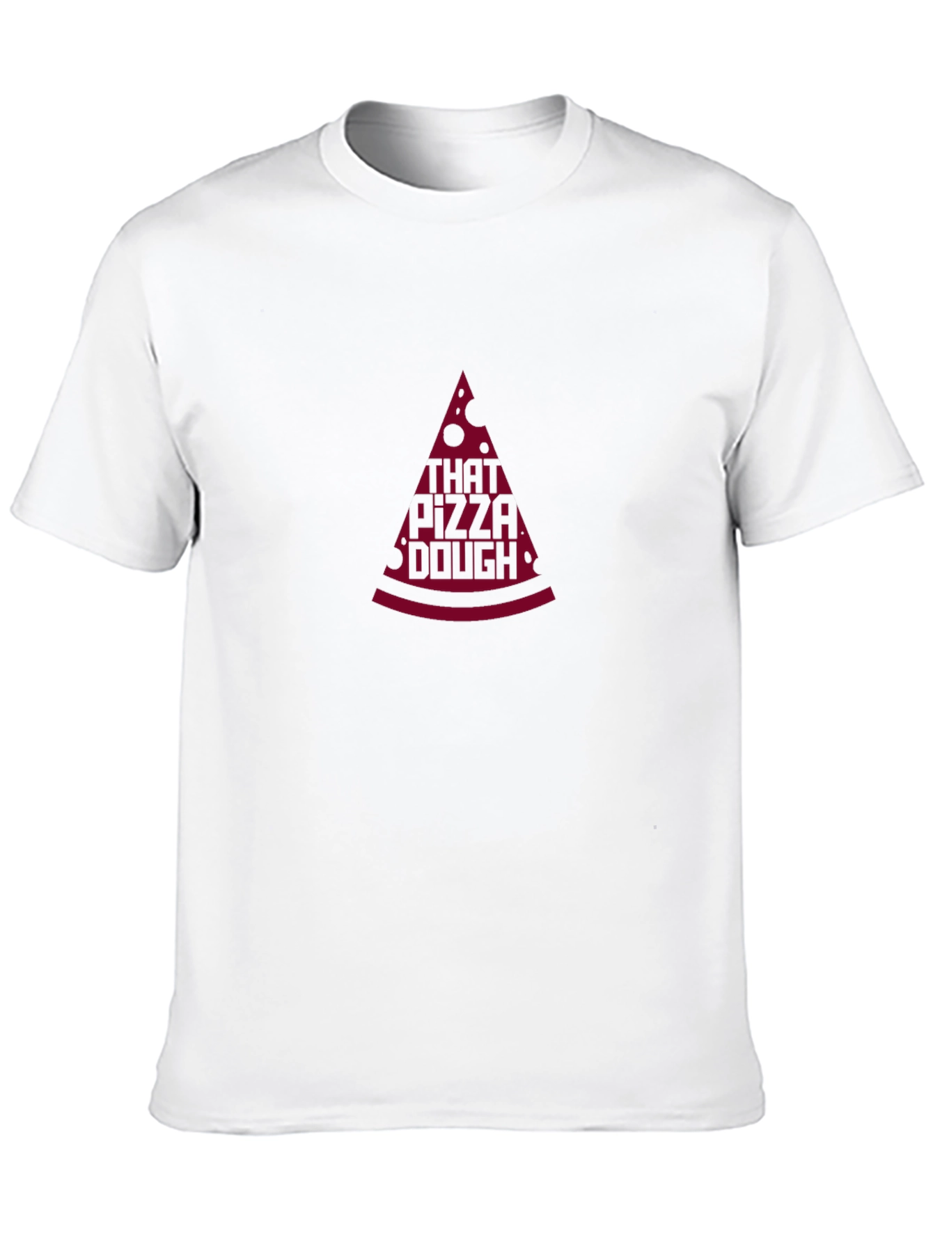 Black That Pizza Dough Graphic Tee - Funny Foodie Shirt view 10