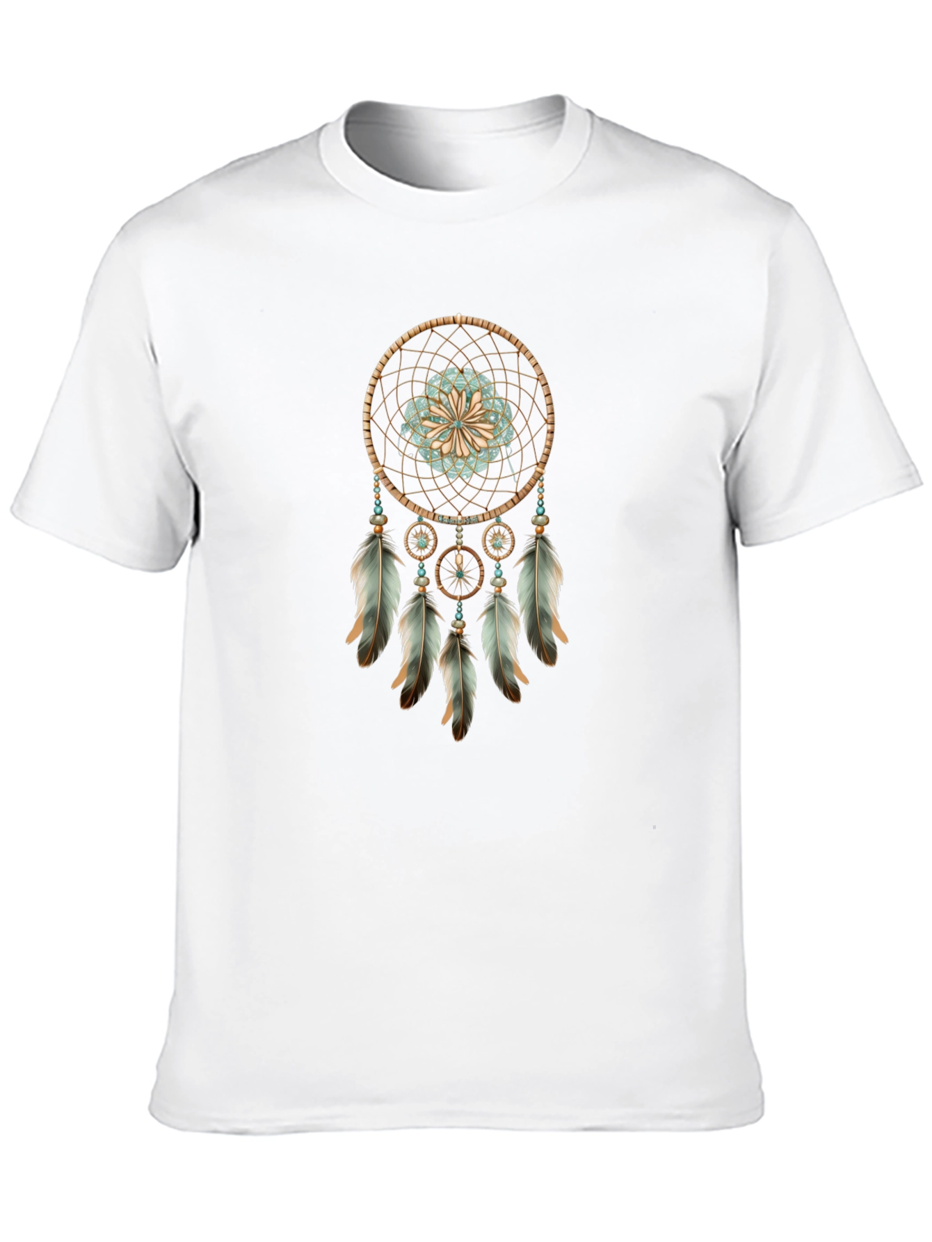 Black Dreamcatcher Graphic Tee - Boho Style view 10